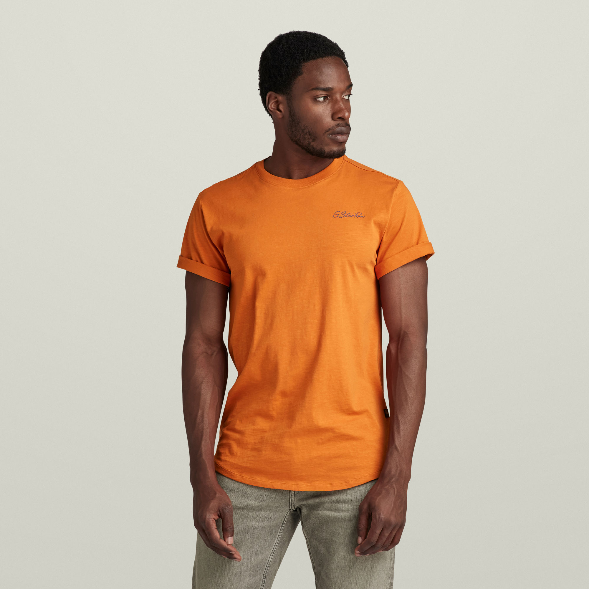 

Back Graphic Lash T-Shirt - Orange - Men