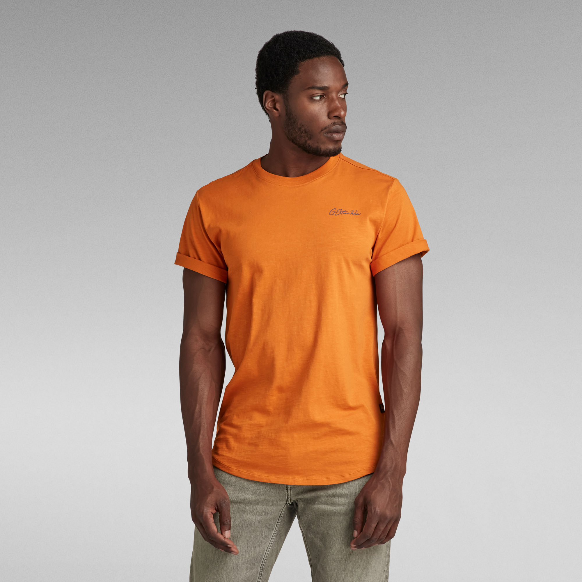 G-Star RAW Back Graphic Lash T-Shirt Oranje Heren
