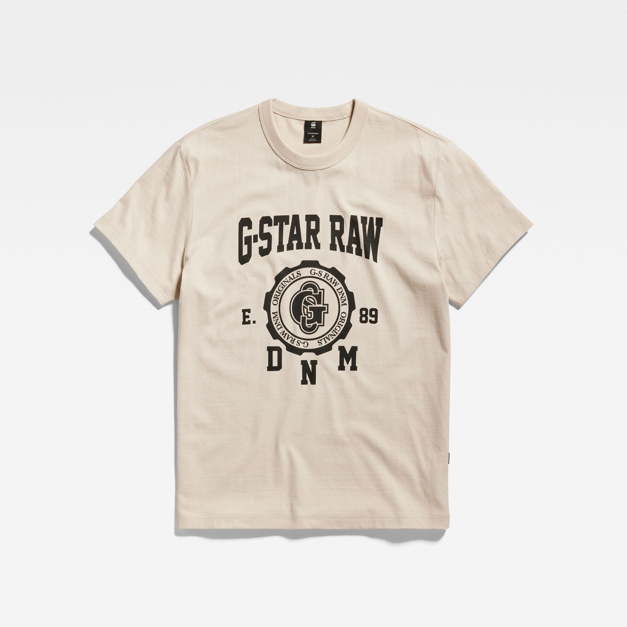 G-Star RAW Collegic T-Shirt Wit Heren
