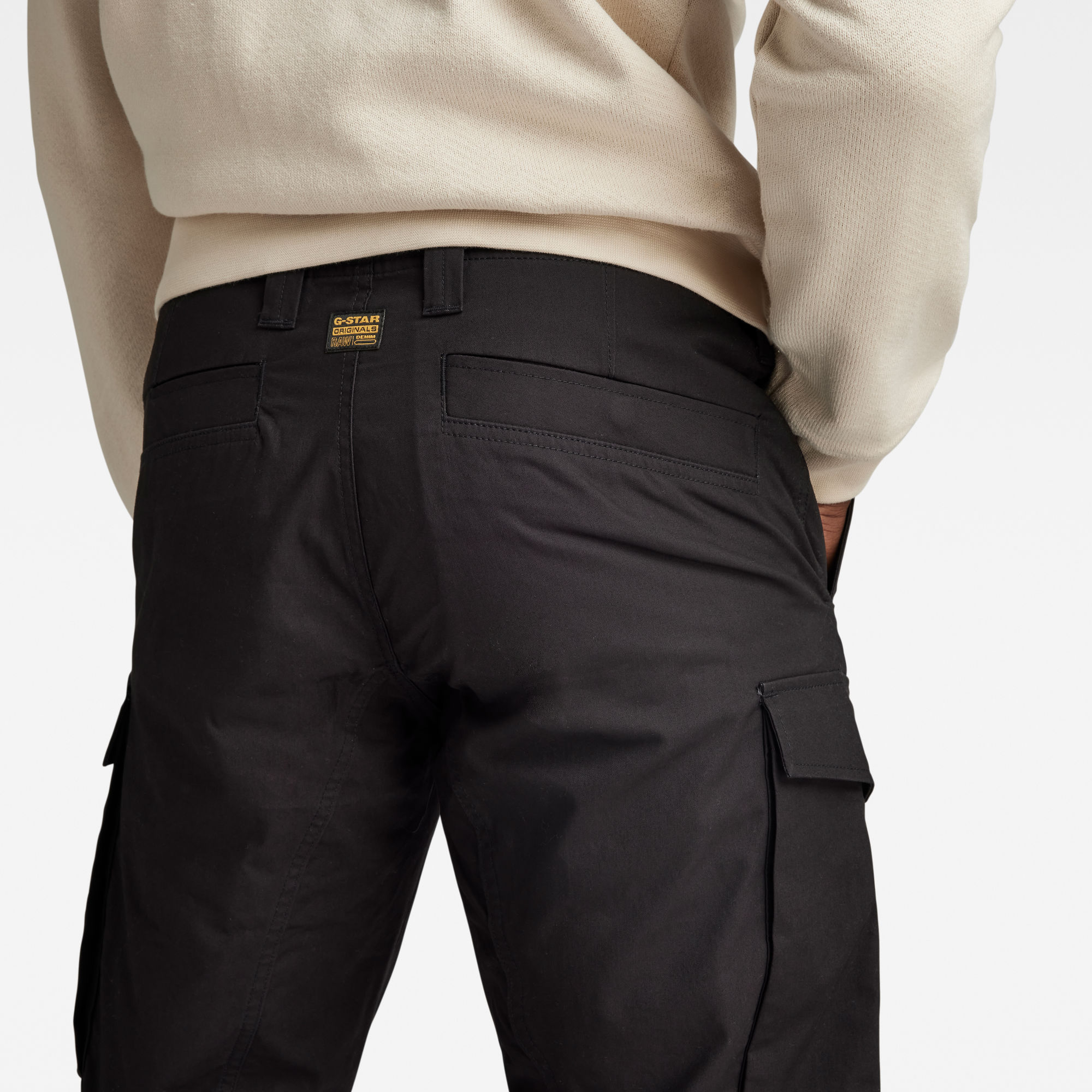 G-Star RAW Core Regular Cargo Broek Zwart Heren