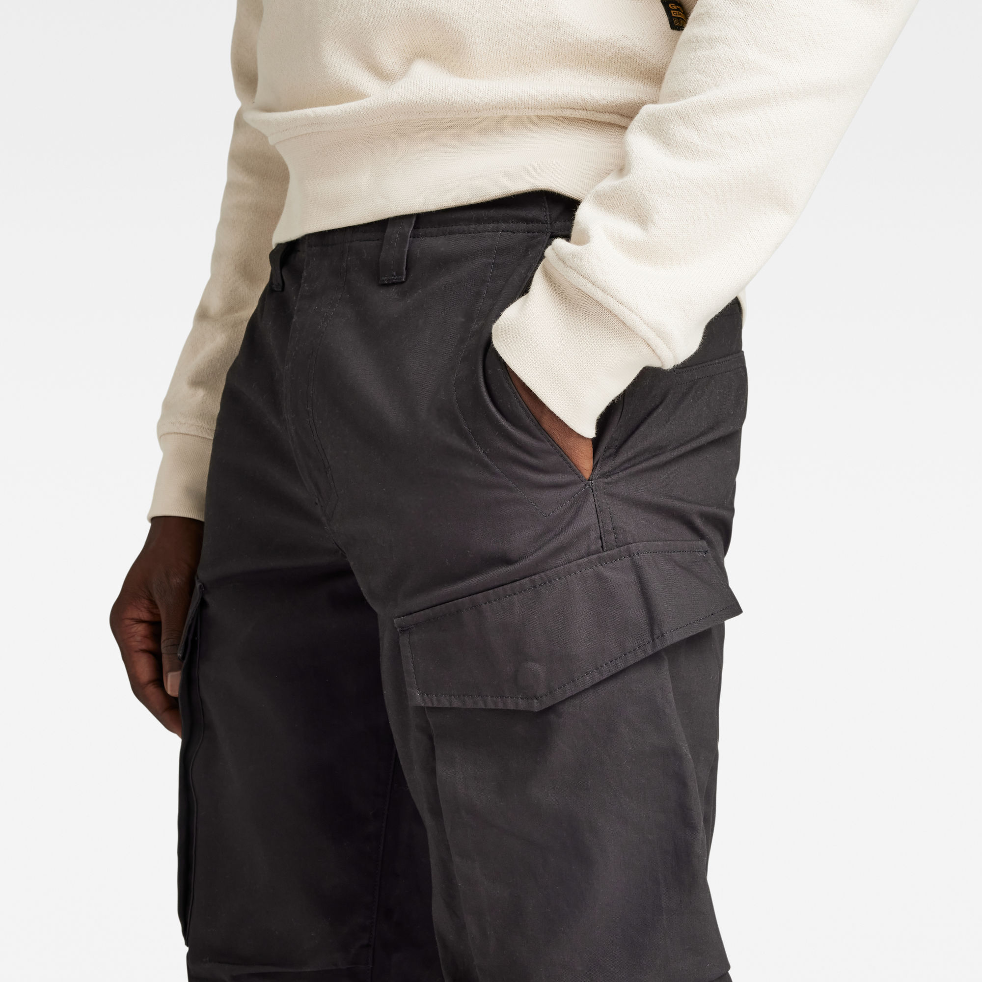 G-Star RAW Core Regular Cargo Broek Zwart Heren