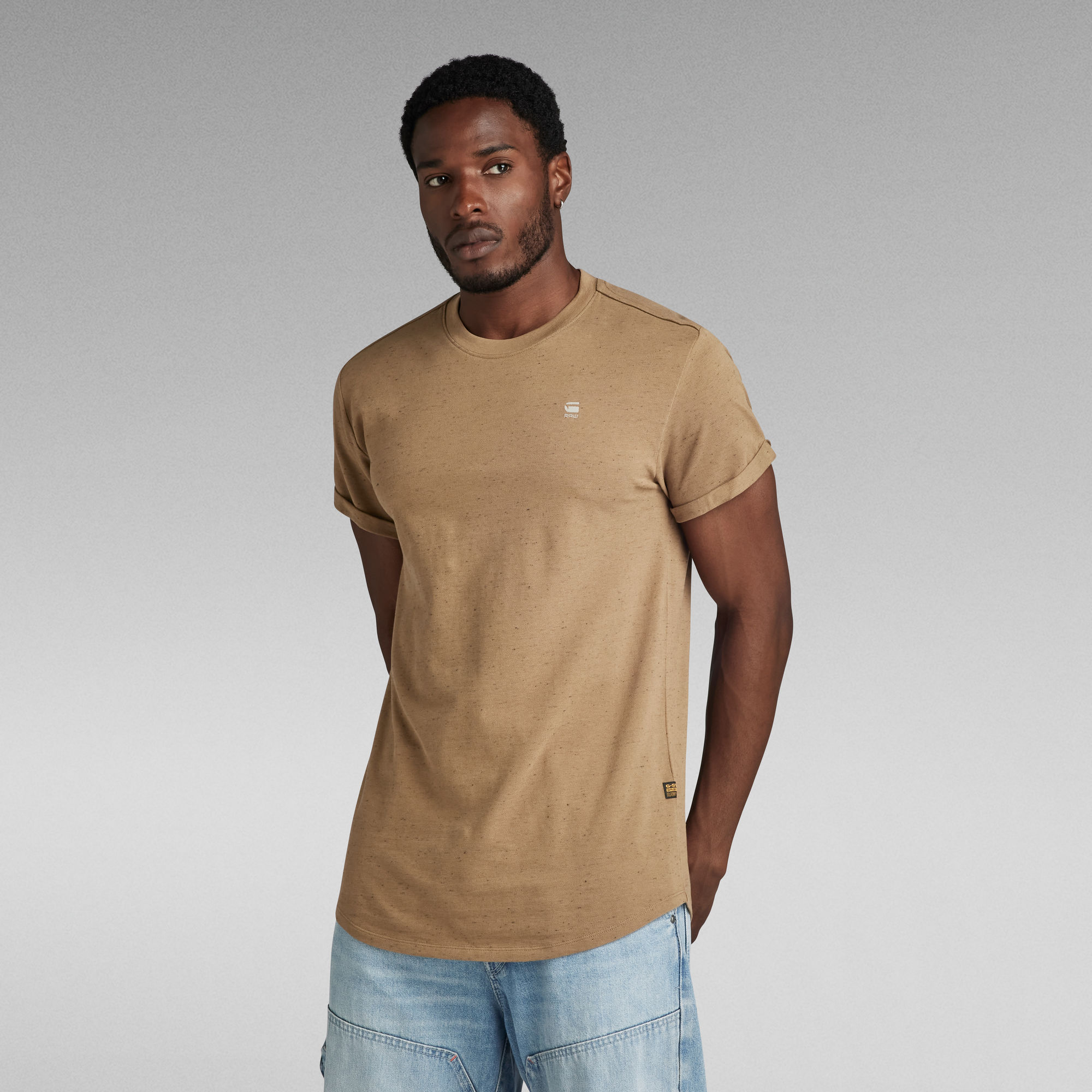 G-Star Raw T-shirt in gemêleerde look model 'Lash'
