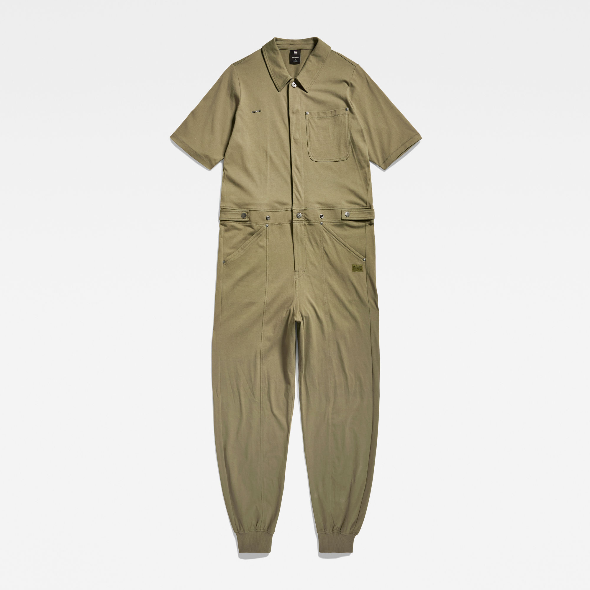 G-Star RAW Track Jumpsuit Groen Dames