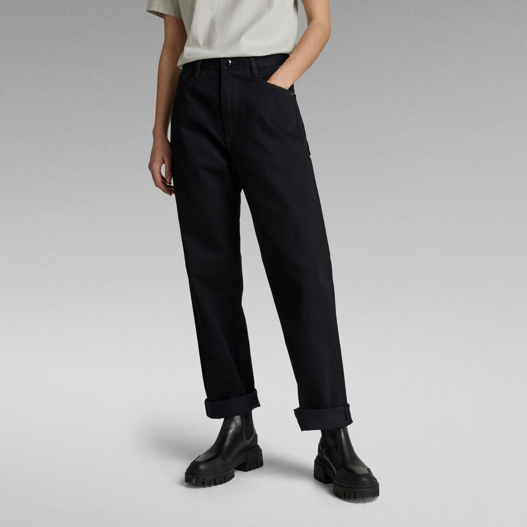 

Type 89 Loose Jeans - Zwart - Dames