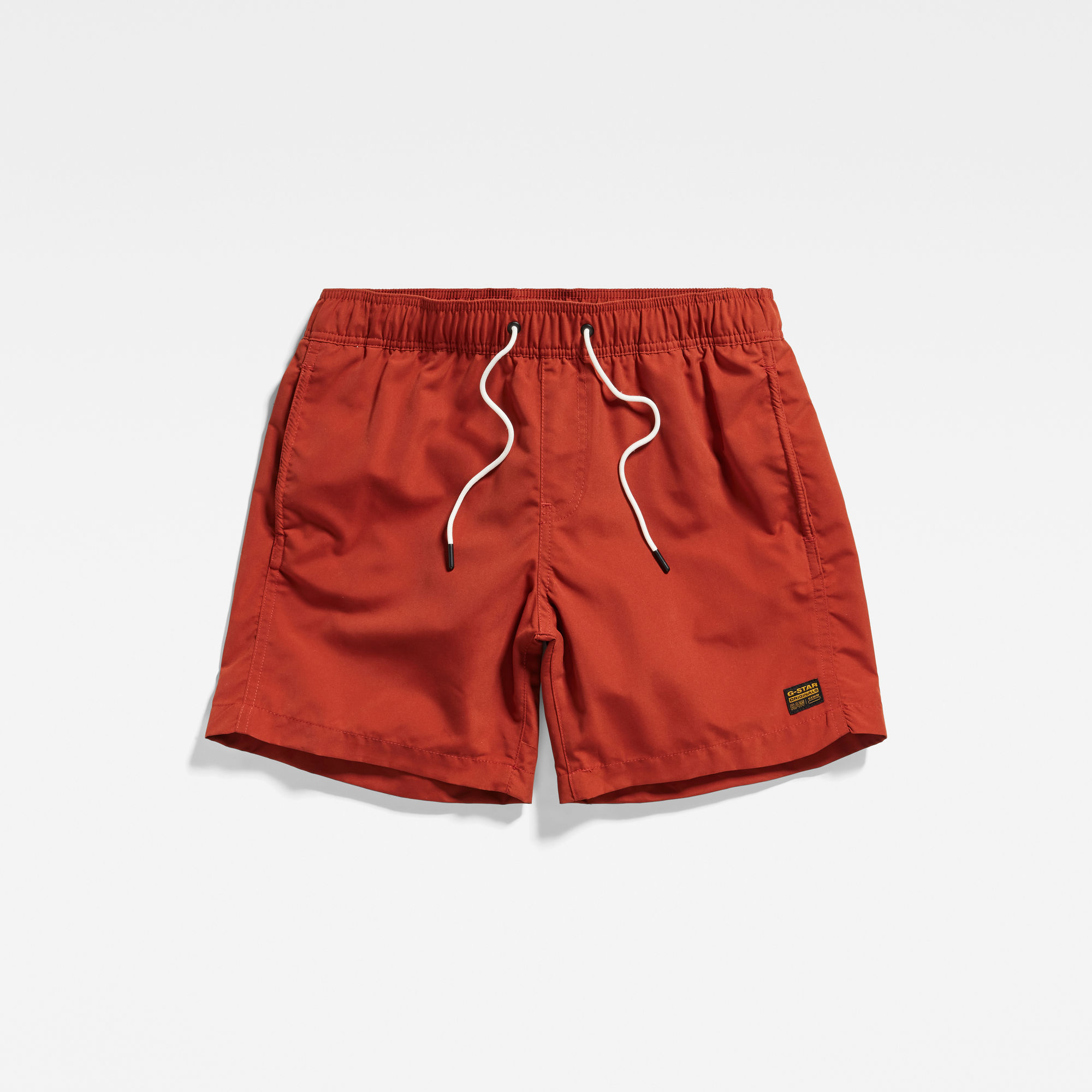 

Dirik Solid Swim Shorts - Red - Men