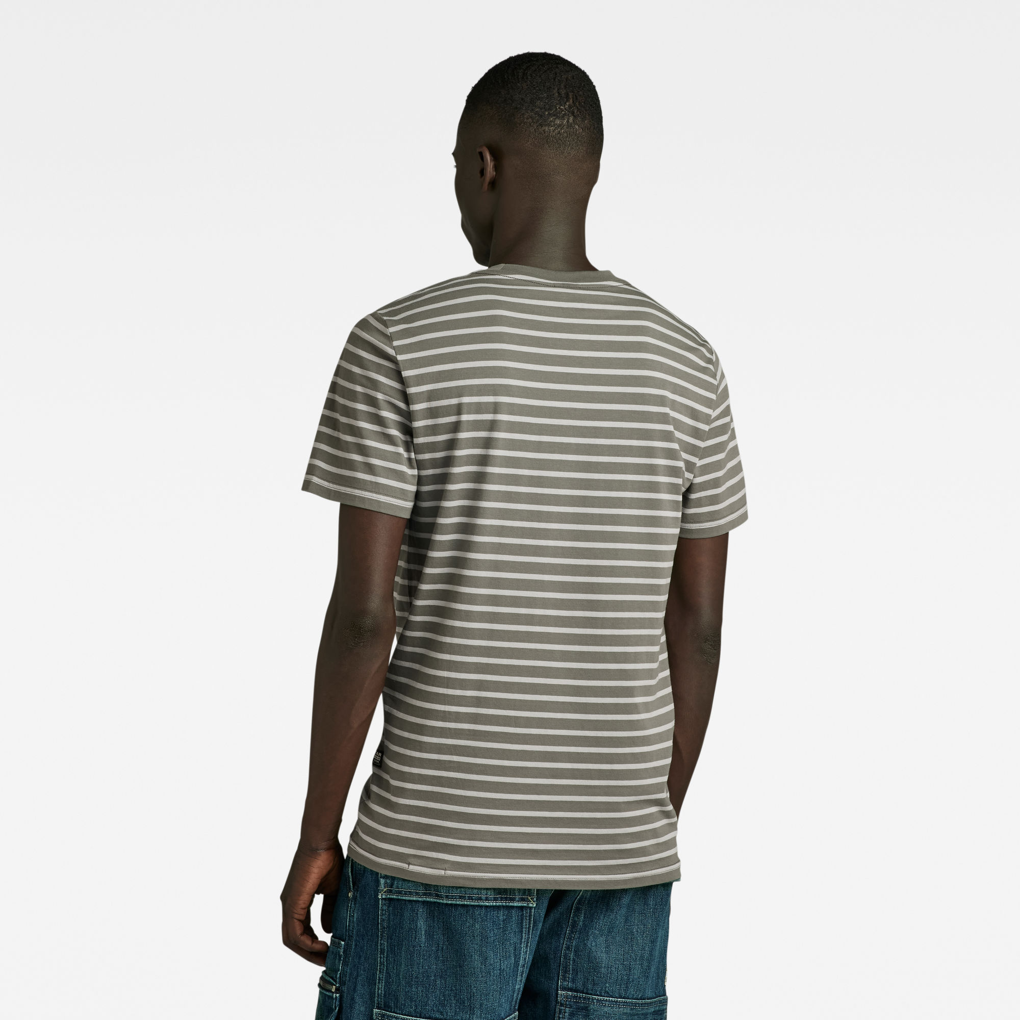 G-Star RAW Stripe Slim T-Shirt Meerkleurig Heren