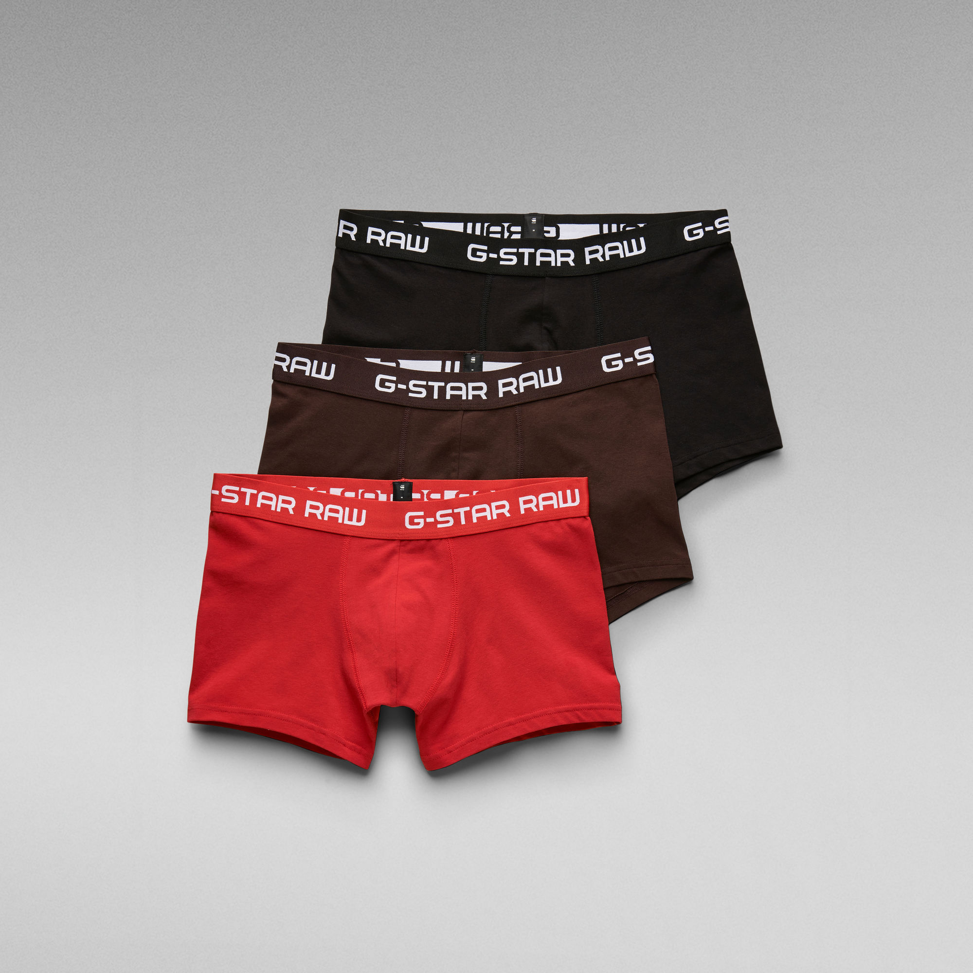 

Classic Trunk Color 3 Pack - Red - Men