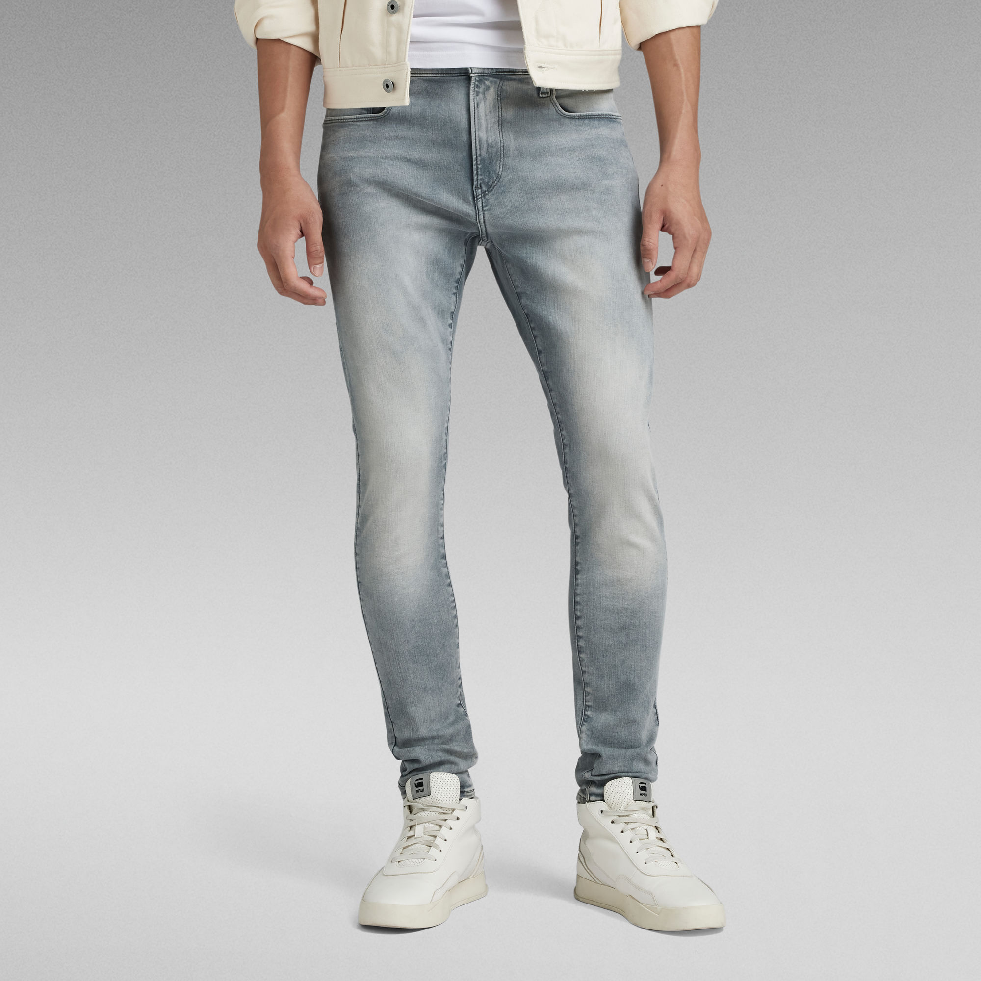 

3301 Skinny Jeans - Grey - Men