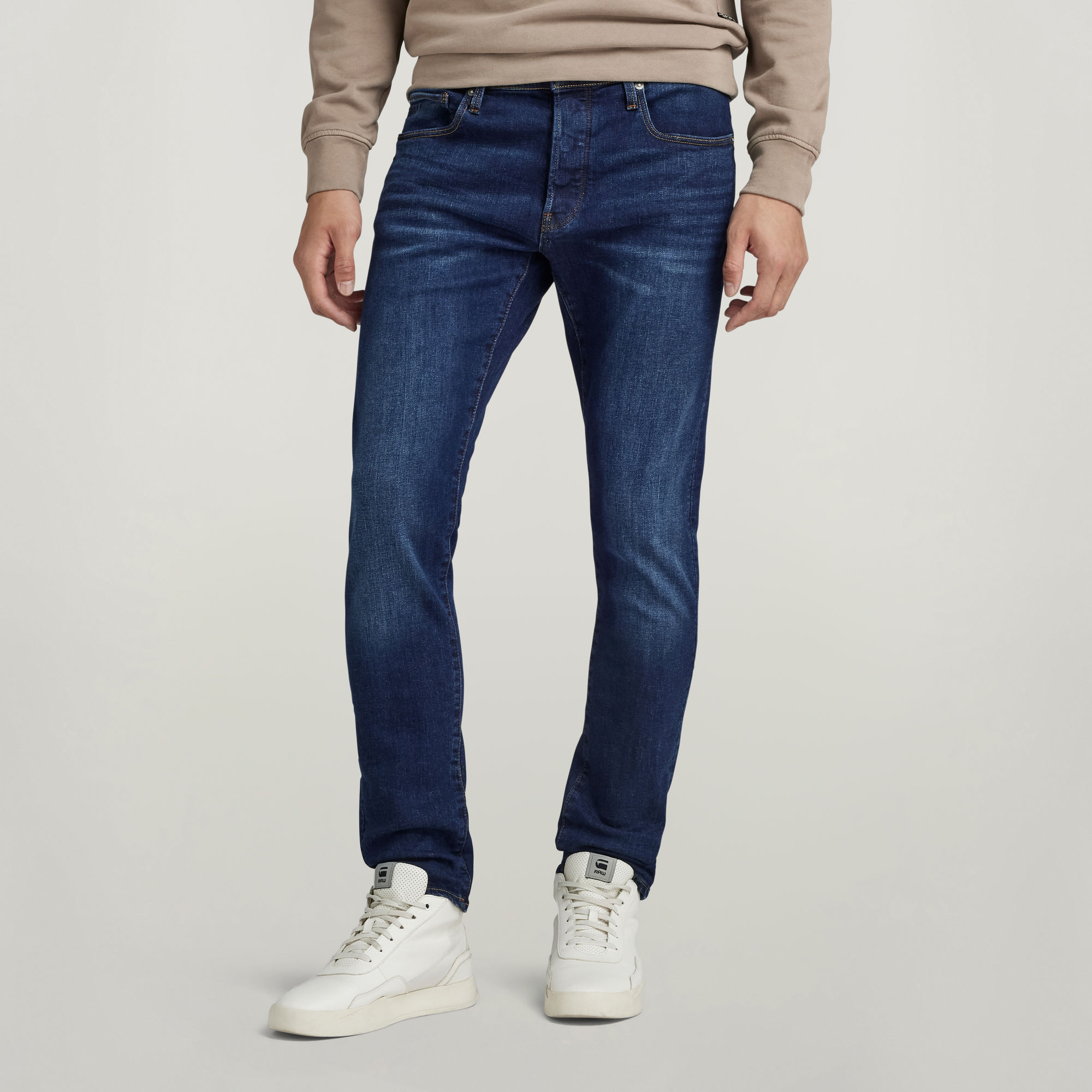 

3301 Slim Jeans - Dunkelblau - Herren