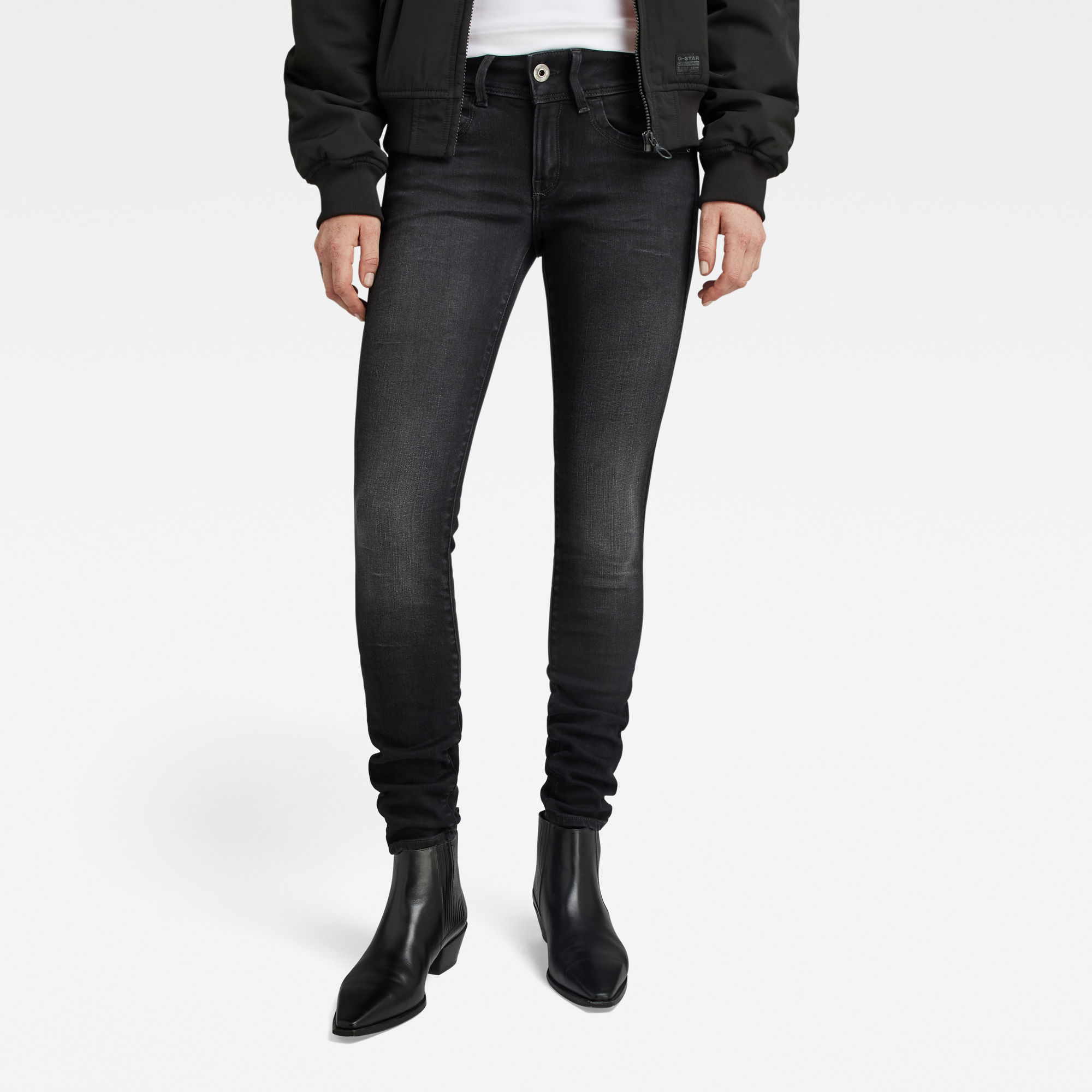 

Lynn Super Skinny Jeans - Grijs - Dames