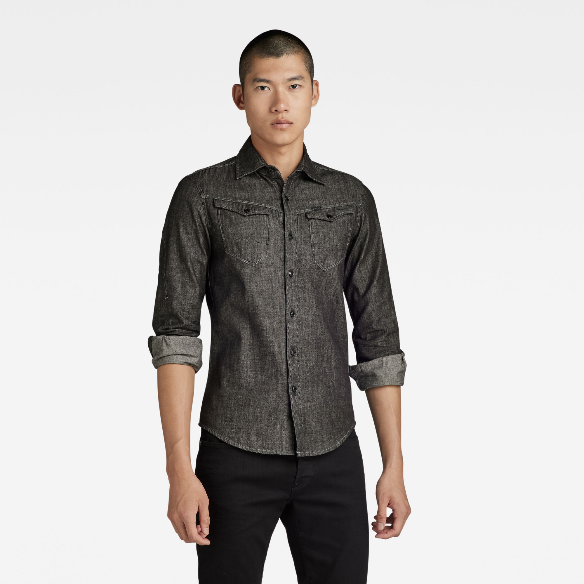

Arc 3D Slim Shirt - Dark blue - Men