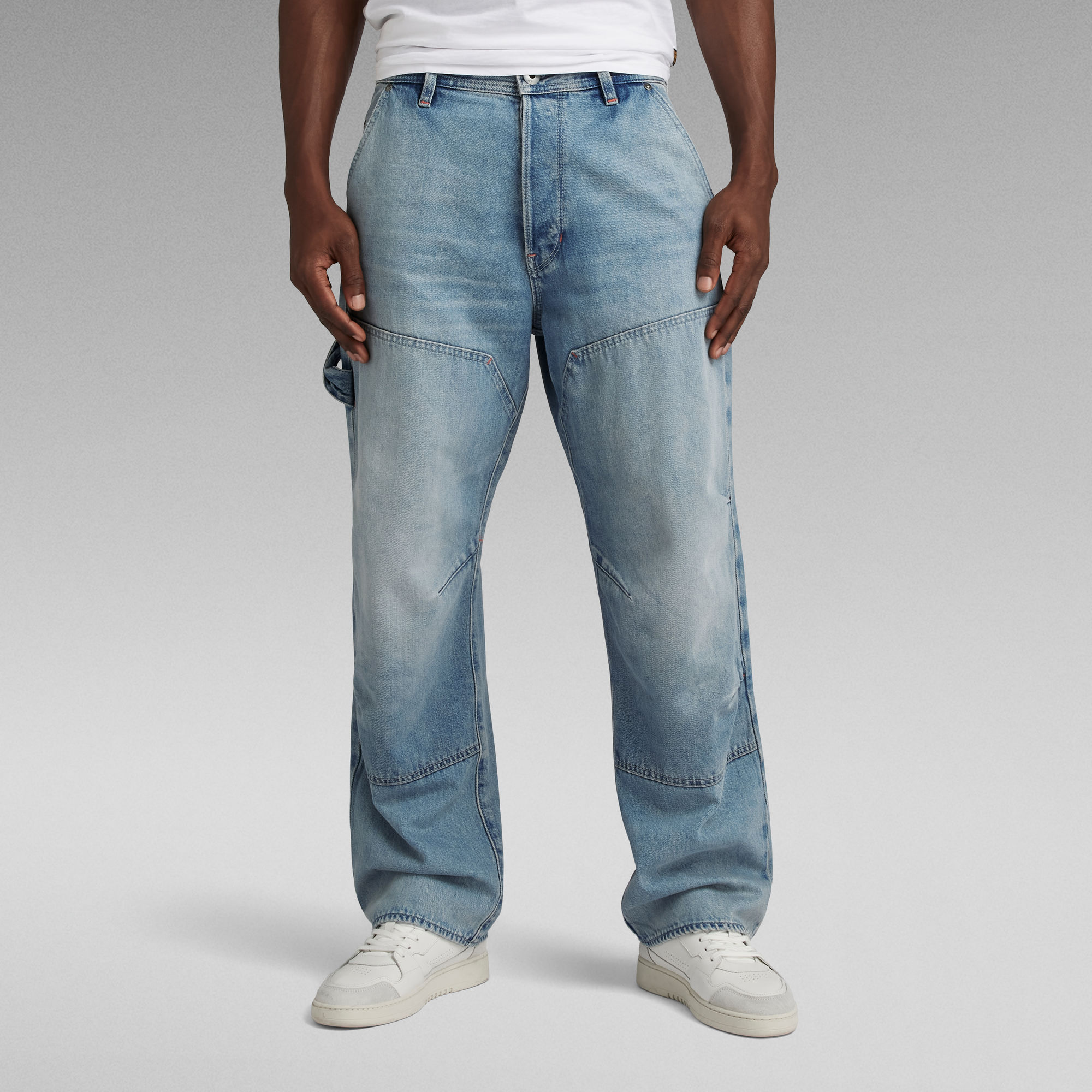 

Carpenter 3D Loose Jeans - Light blue - Men