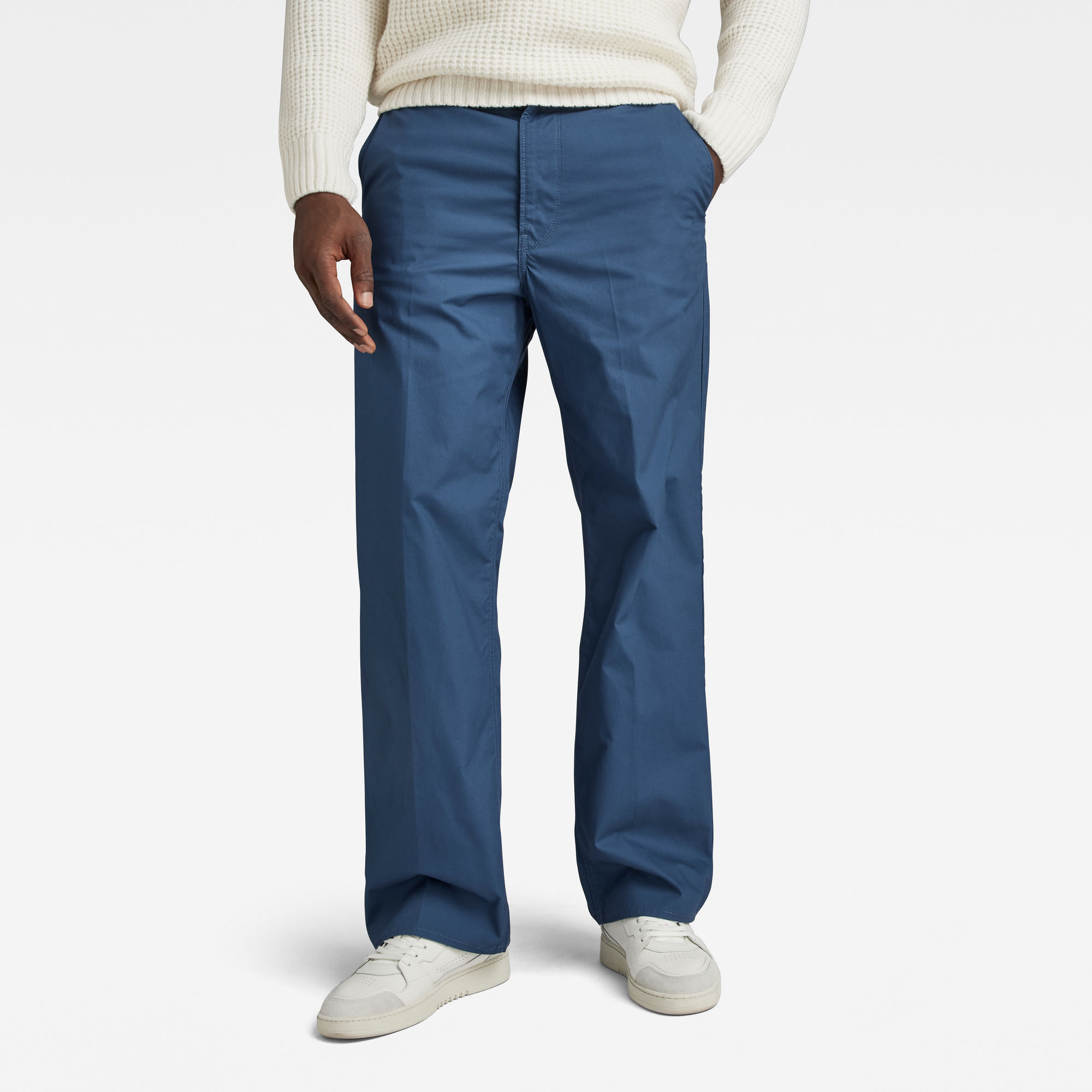 

Unisex Modson Straight Chino - Medium blue - Men