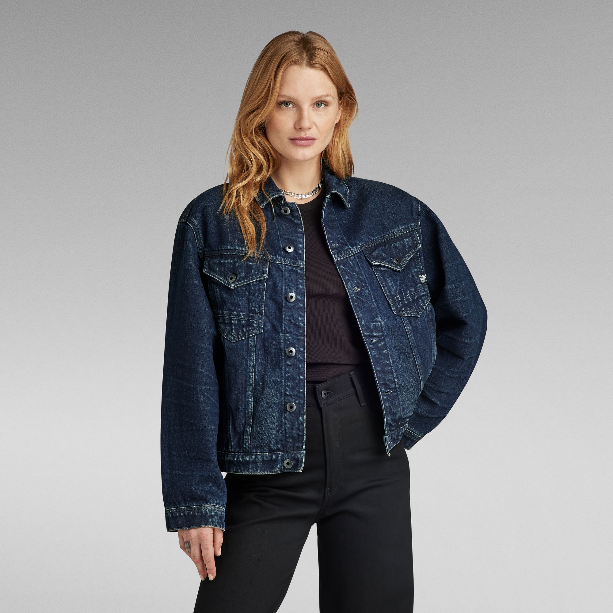 

Oversized Jack - Donkerblauw - Dames