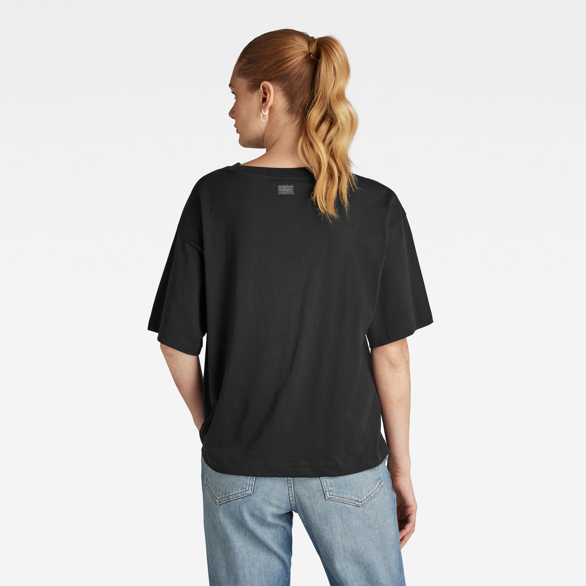 G-Star RAW Loose Fit Top Zwart Dames