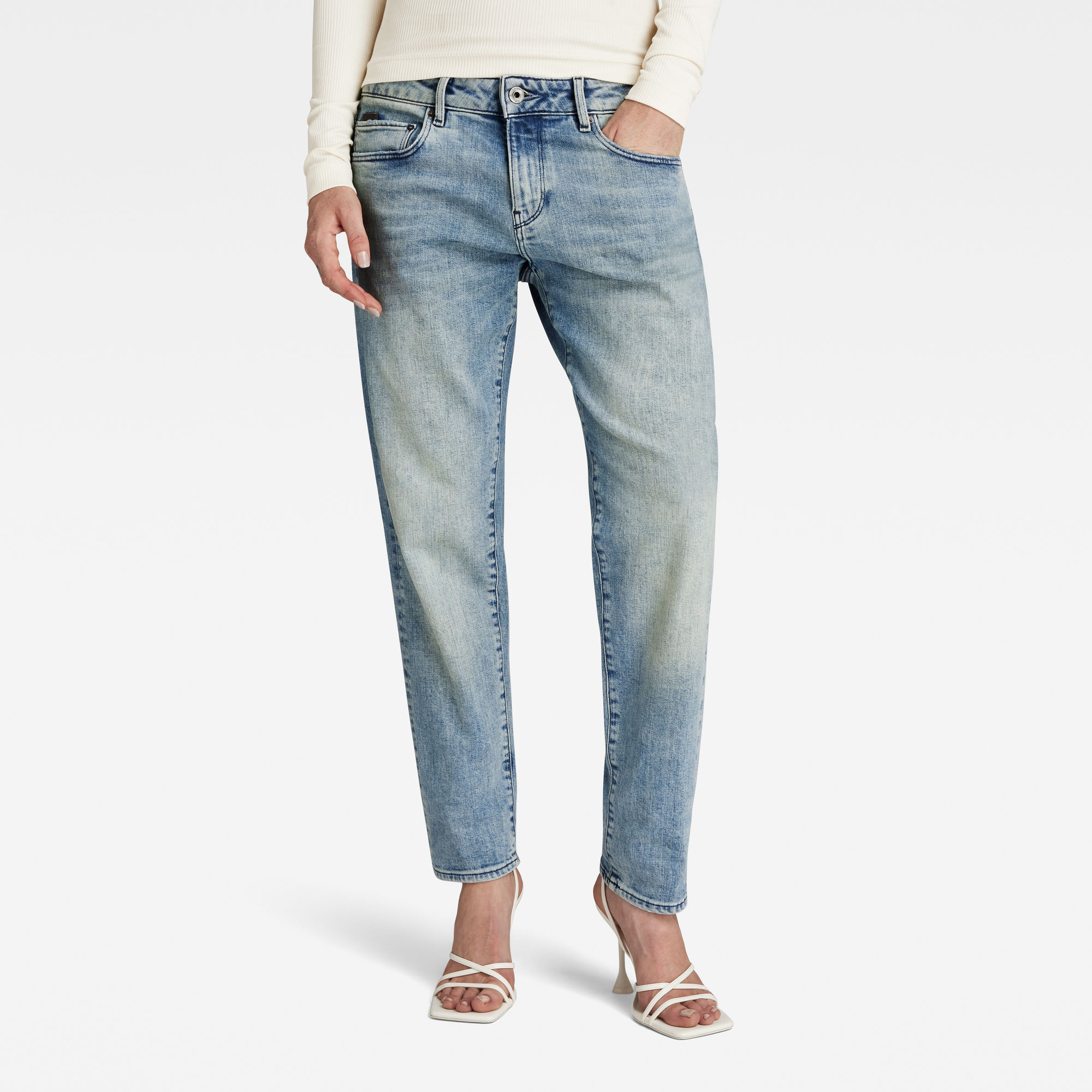 

Kate Boyfriend Jeans - Lichtblauw - Dames
