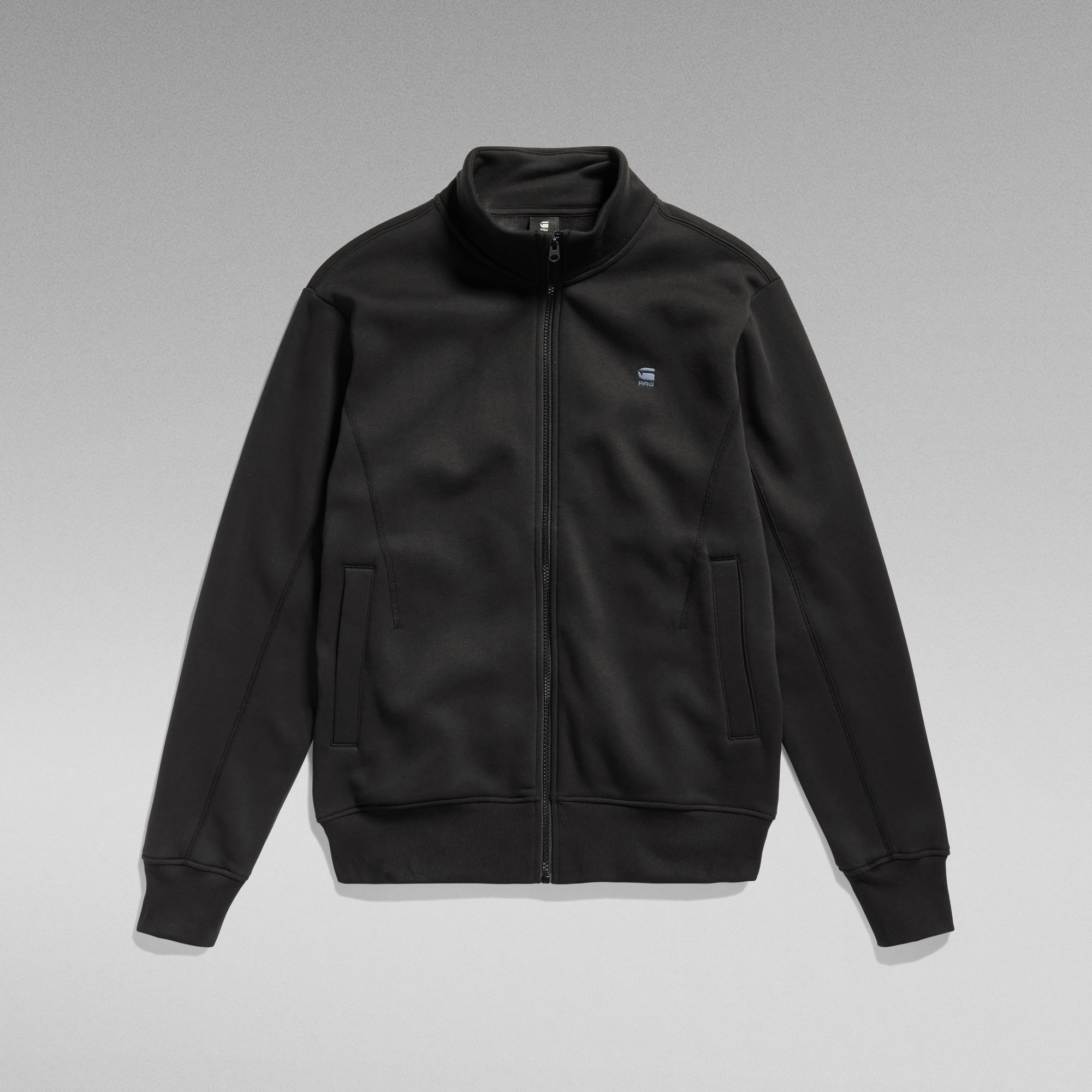 Thumbnail - Track Jacket Sweatshirt - Schwarz - Herren