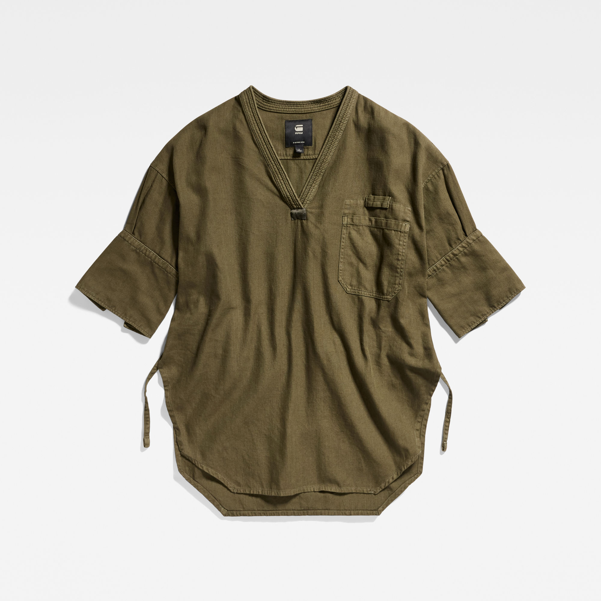 G-Star RAW Woven Tunic Groen Dames