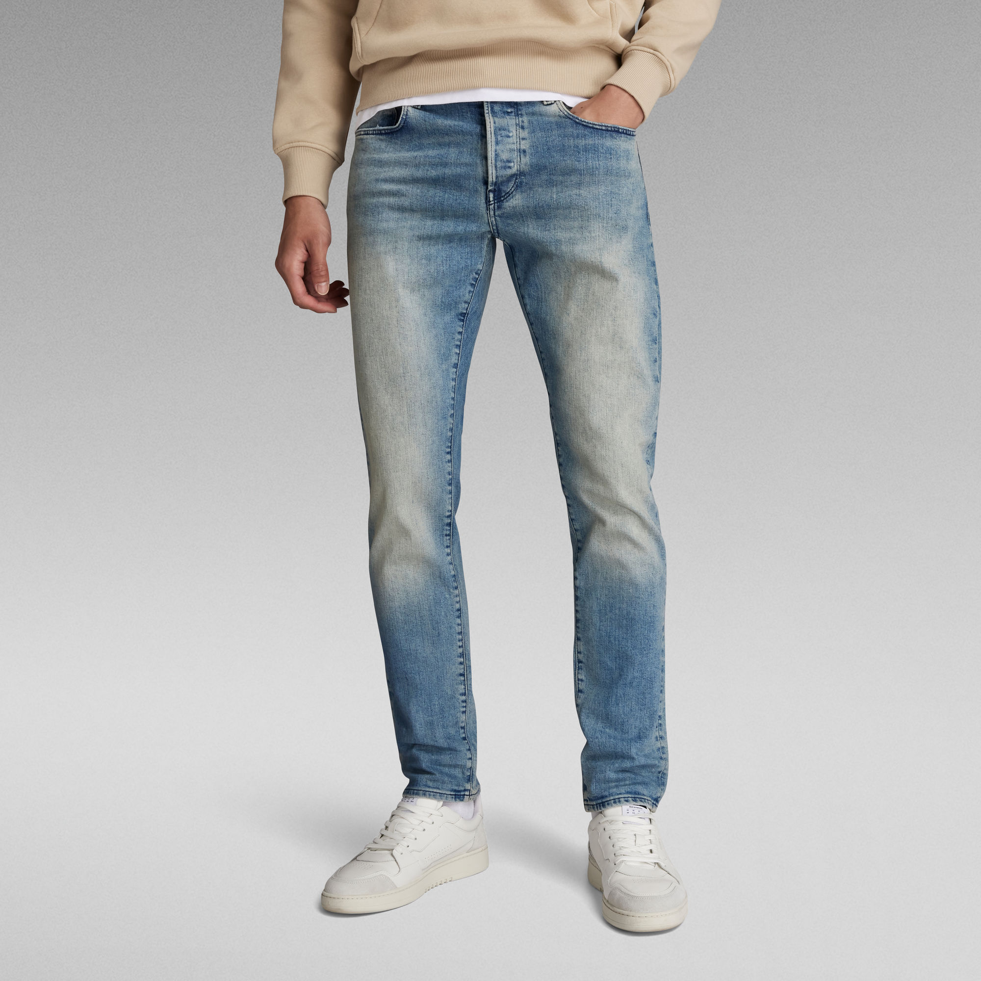 

3301 Slim Jeans - Hellblau - Herren
