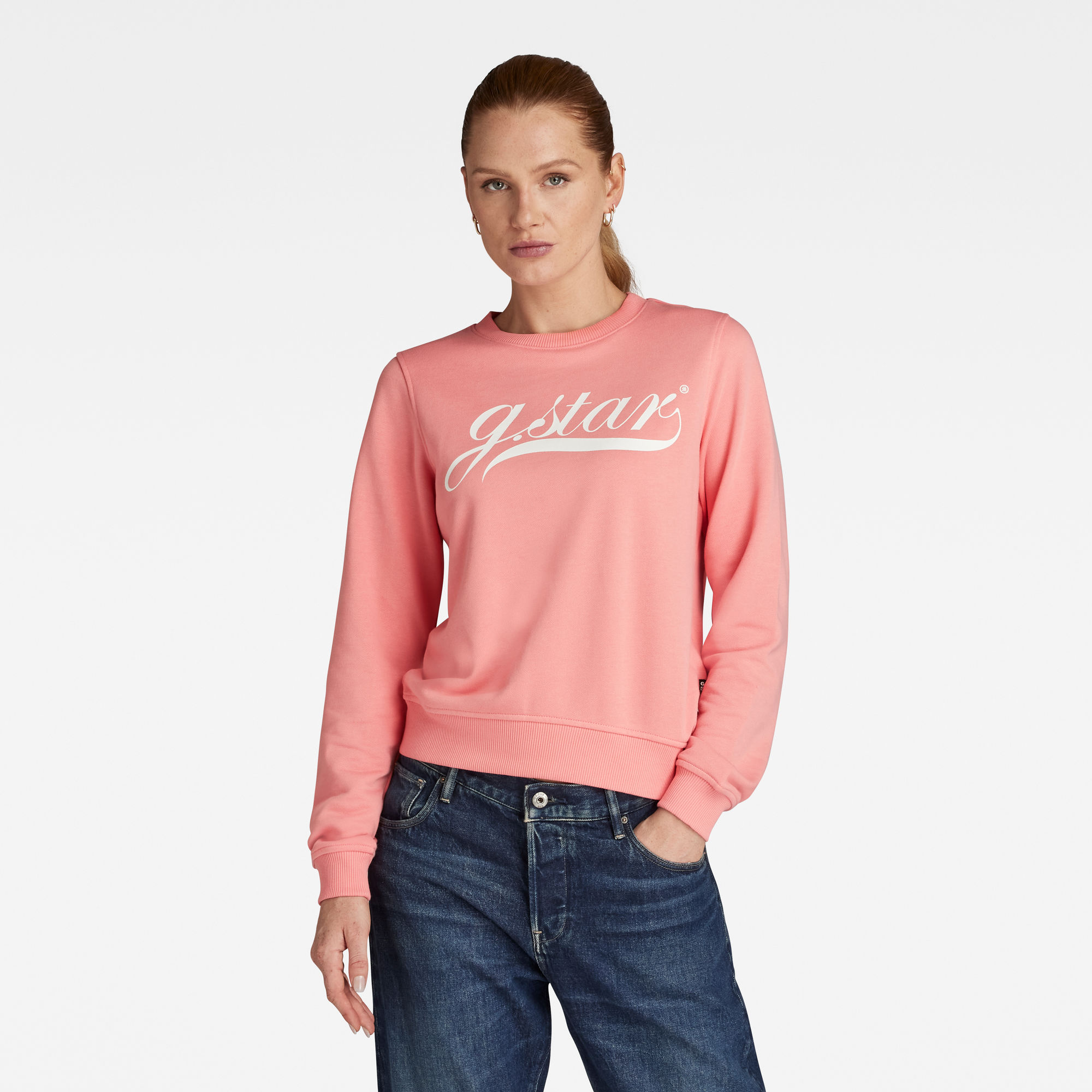 

Graphic 1 Sweater - Roze - Dames