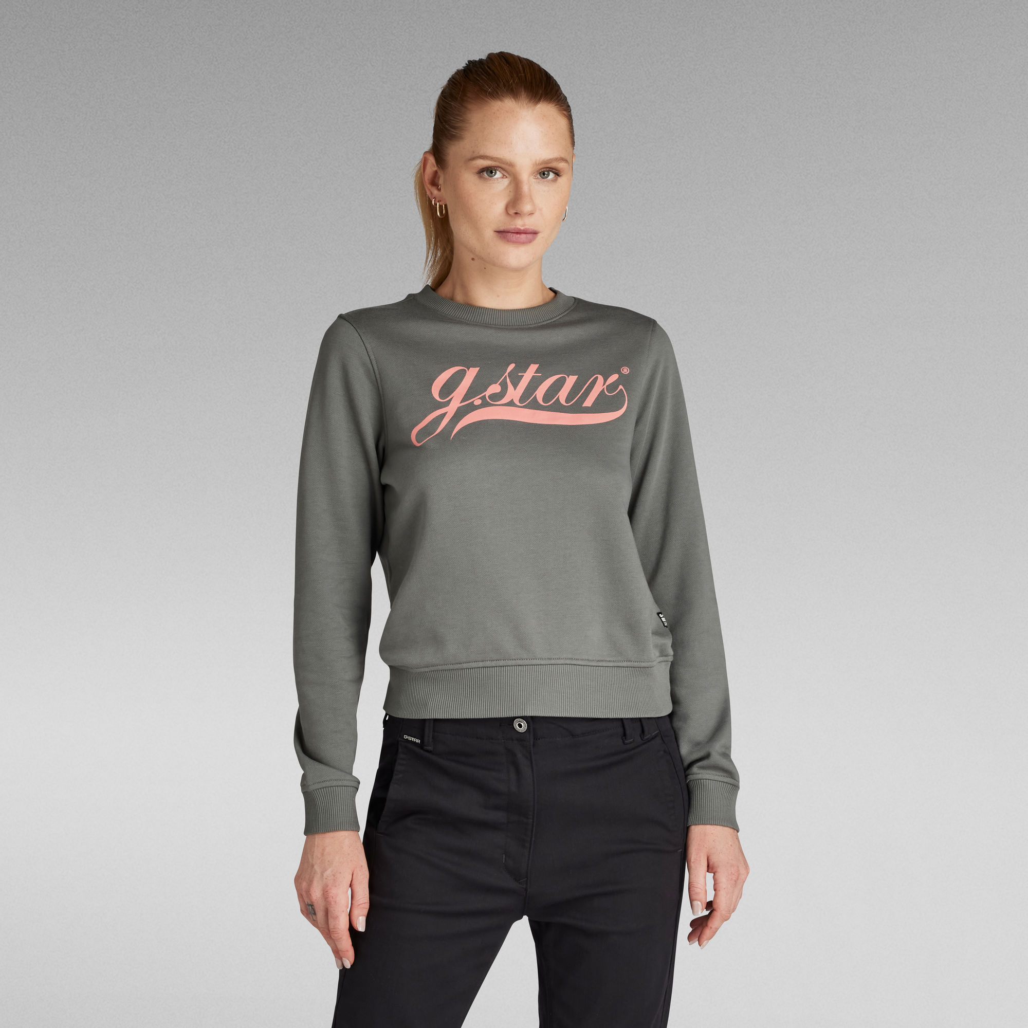 Graphic 1 Sweatshirt - Grau - Damen