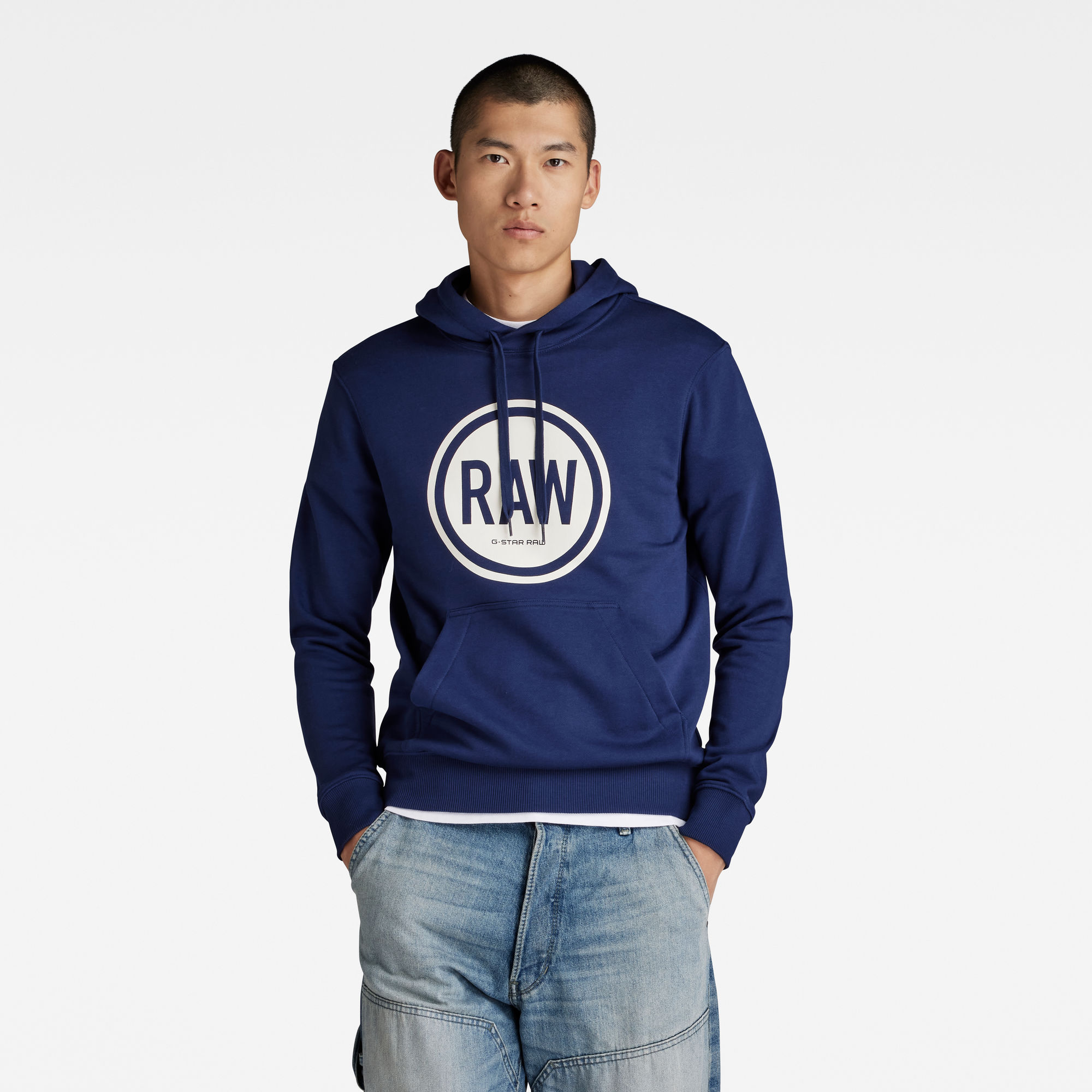 

Graphic 10 Hoodie - Donkerblauw - Heren