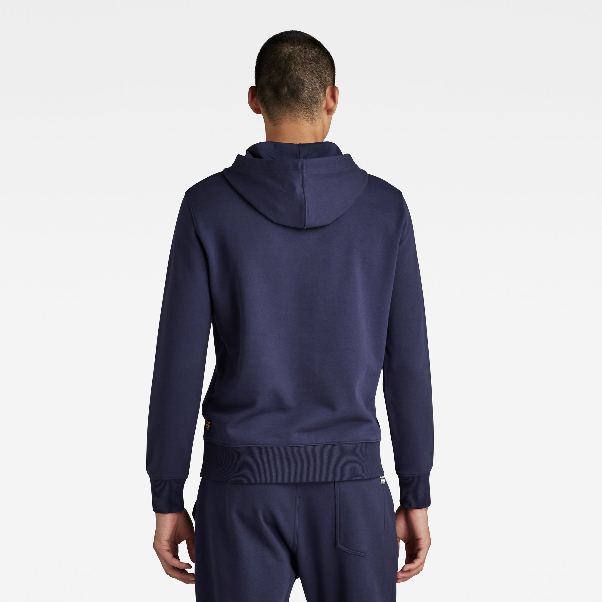 G-Star RAW Graphic Core Hoodie Donkerblauw Heren