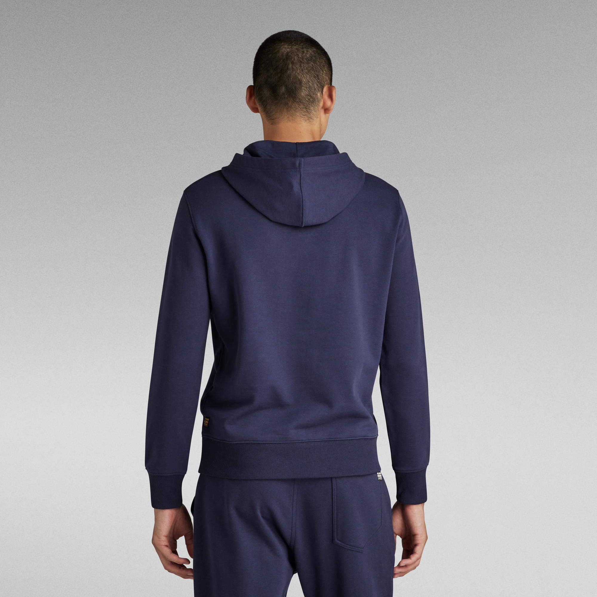 G-Star RAW Graphic Core Hoodie Donkerblauw Heren
