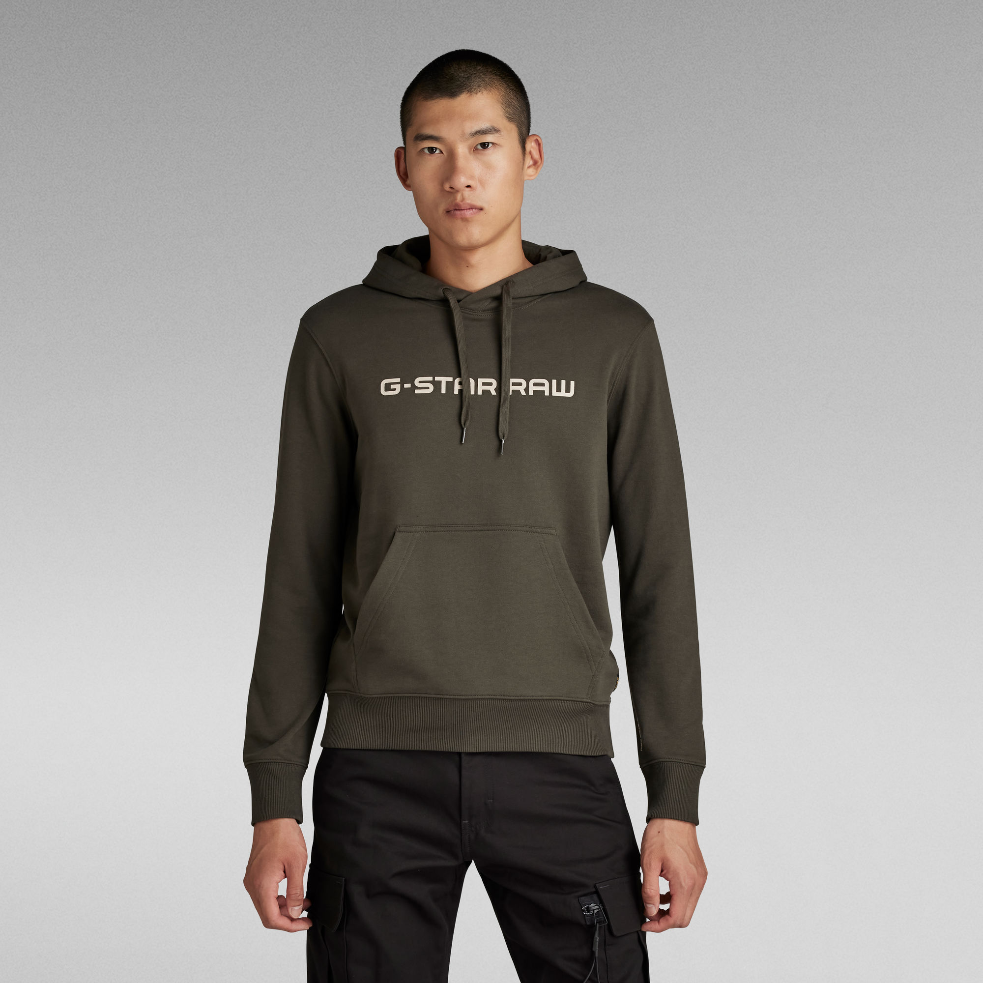 Graphic Core Hoodie - Grau - Herren