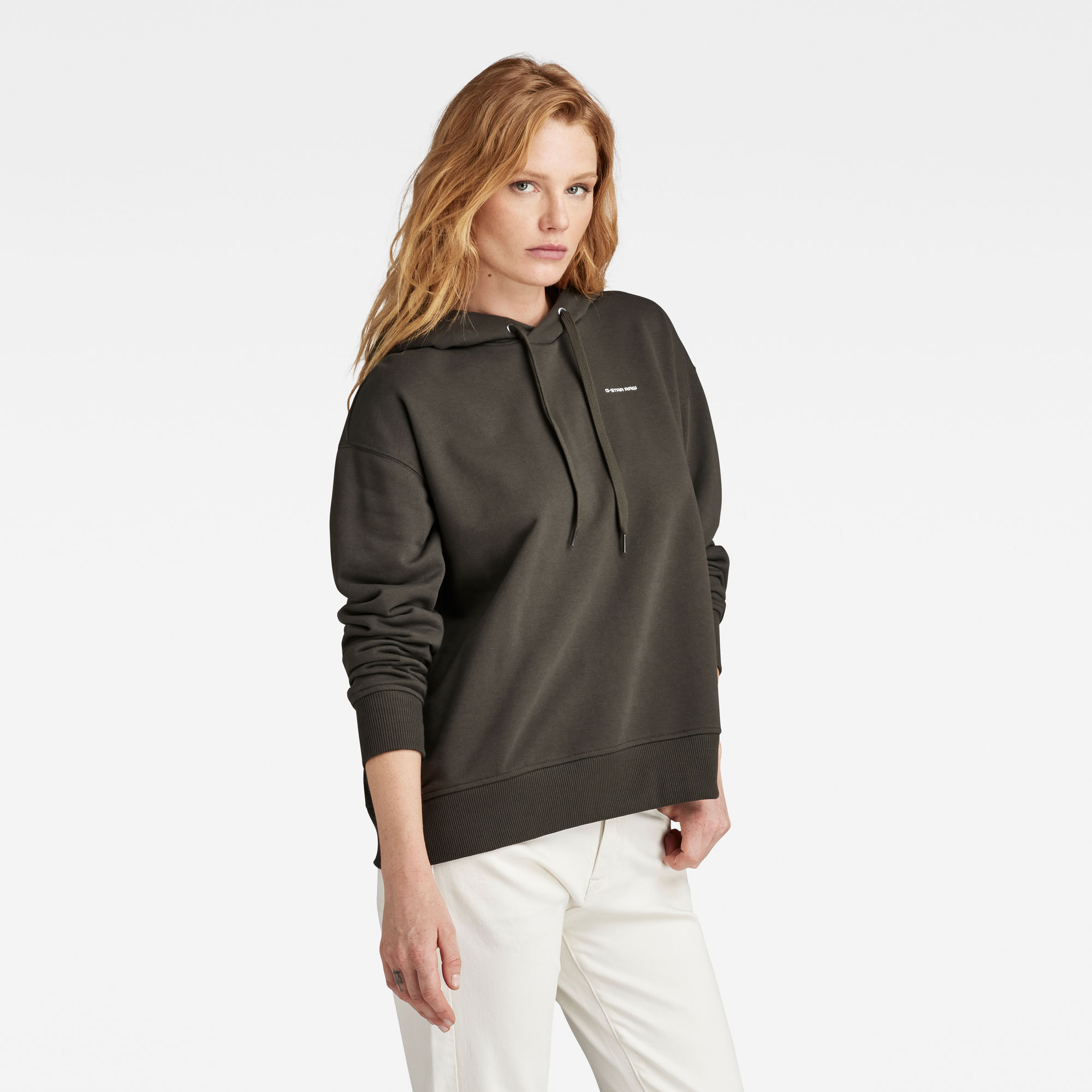 G-Star RAW Graphic Core Hoodie Grijs Dames