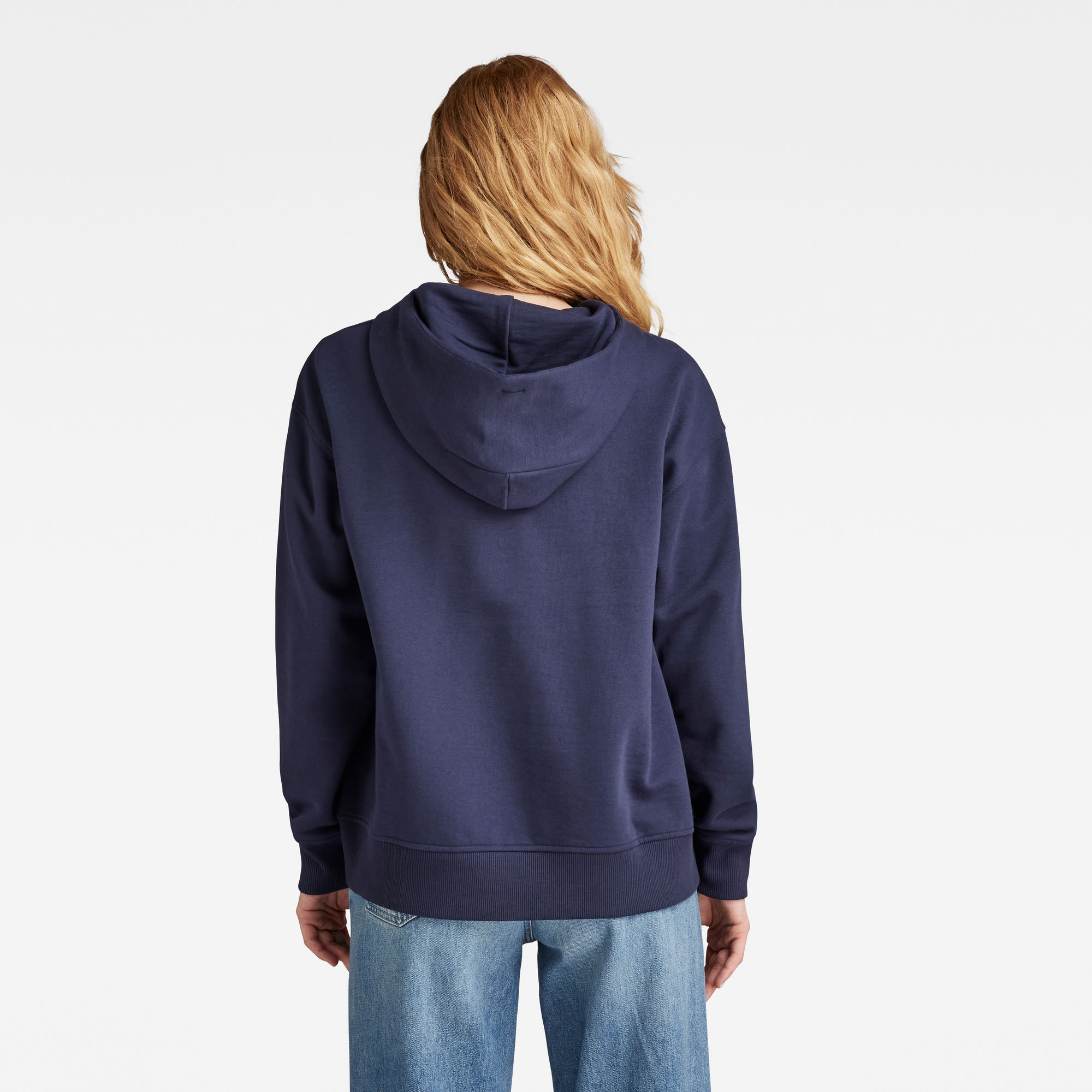 G-Star RAW Graphic Core Hoodie Donkerblauw Dames