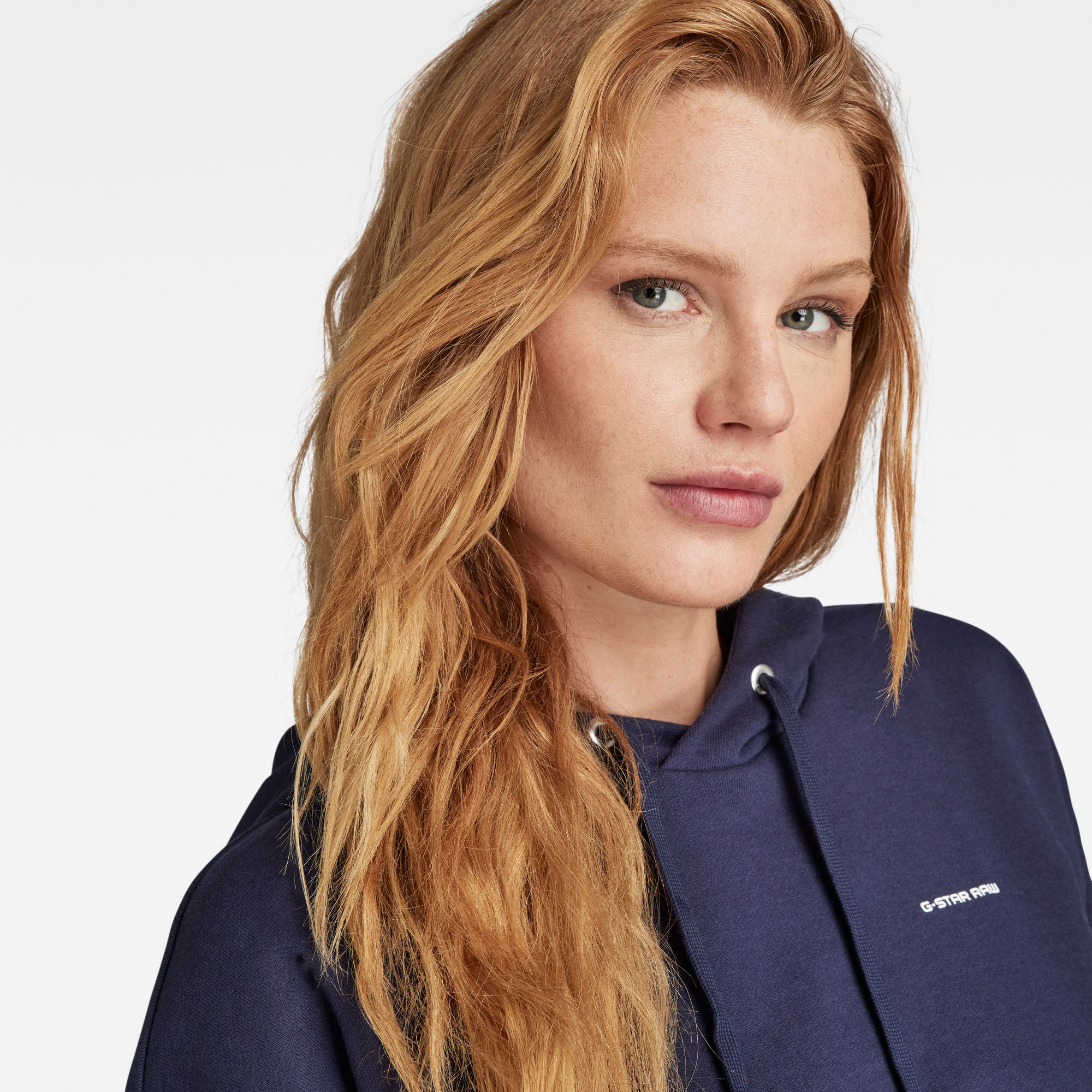 G-Star RAW Graphic Core Hoodie Donkerblauw Dames