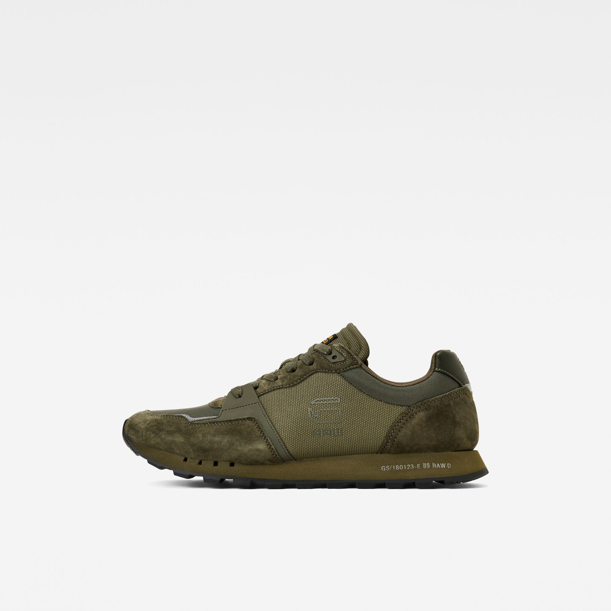 

Track III Coated Canvas Tonal Sneakers - Groen - Heren