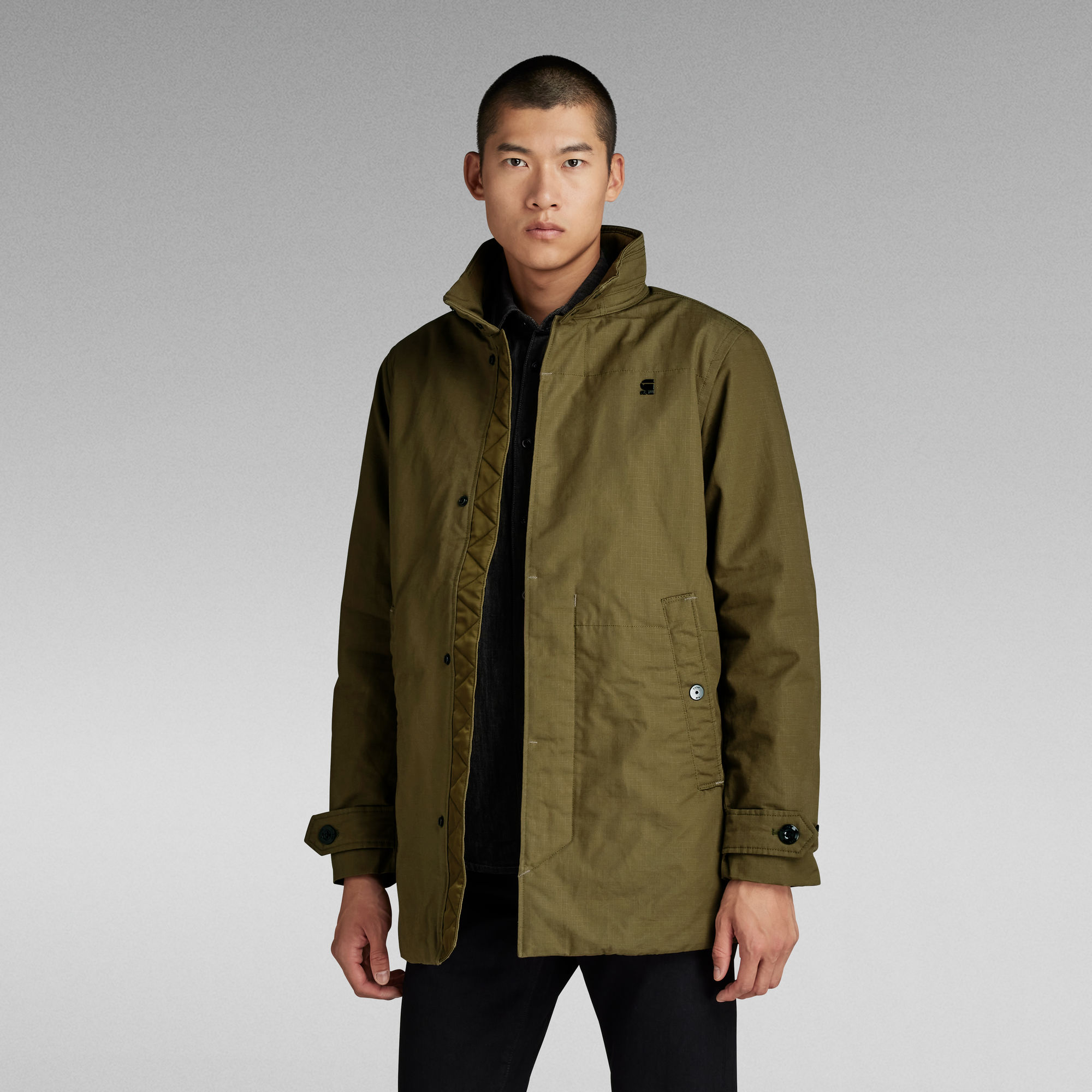 

Padded Trench - Green - Men