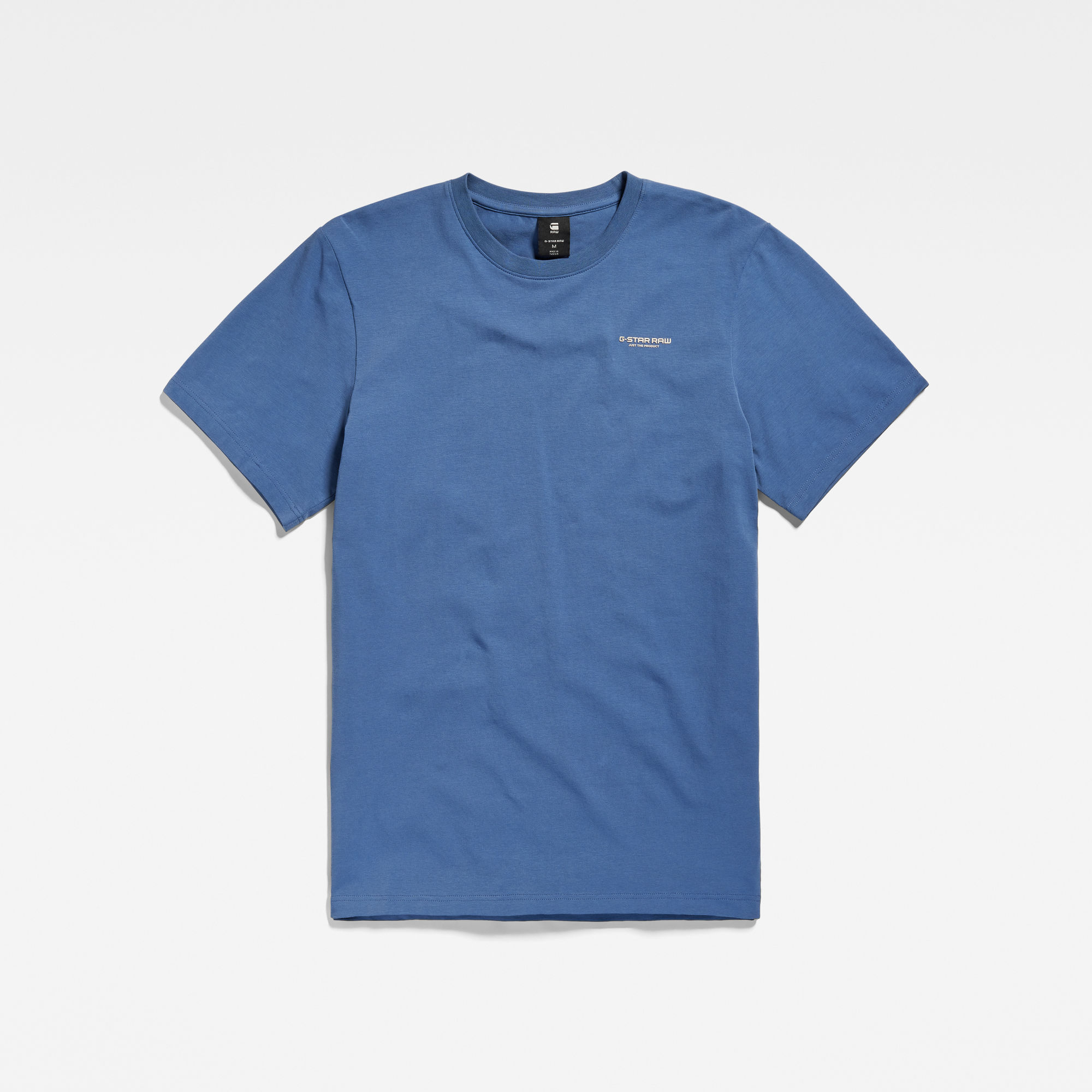 G-Star RAW Slim Base T-Shirt Midden blauw Heren