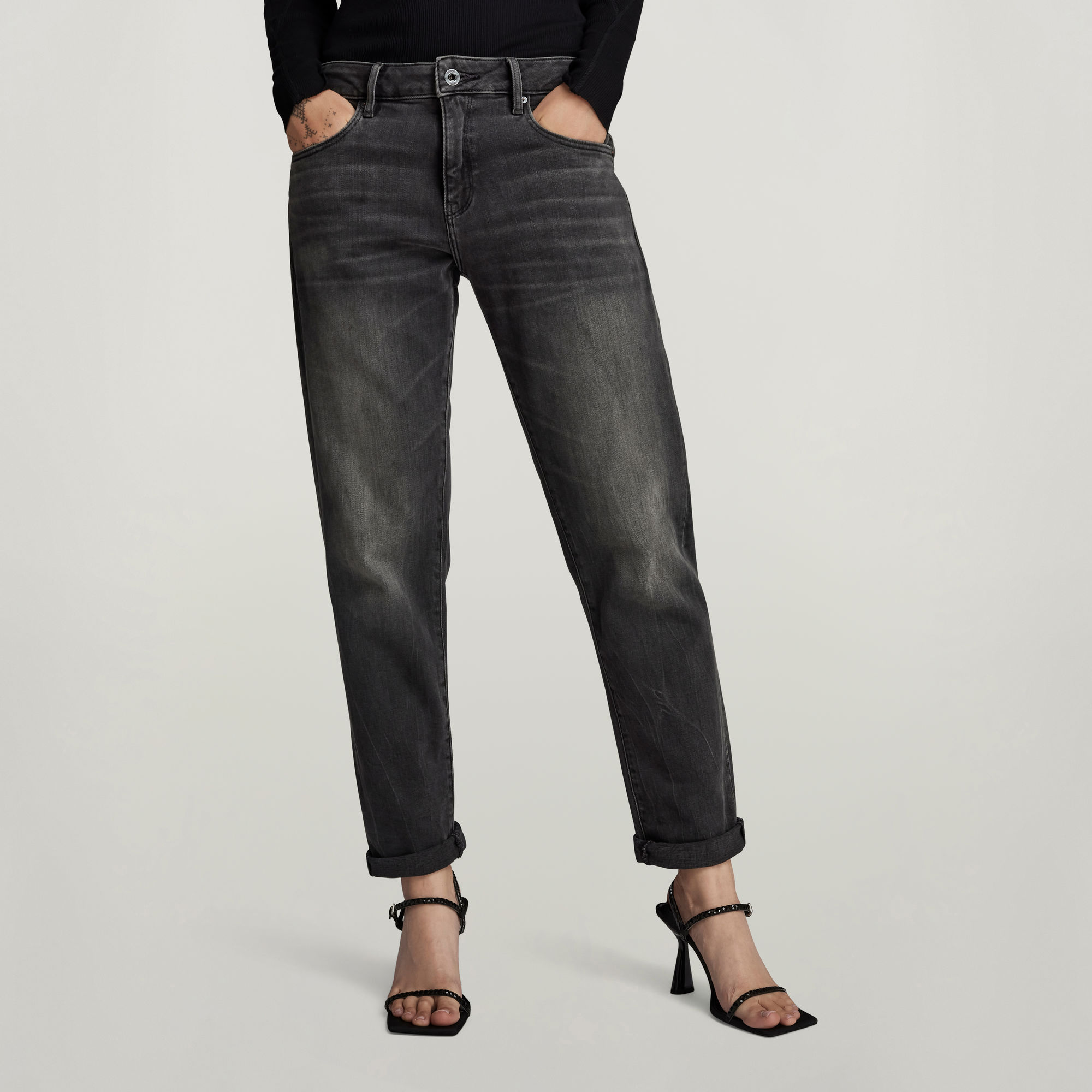 

Kate Boyfriend Jeans - Zwart - Dames