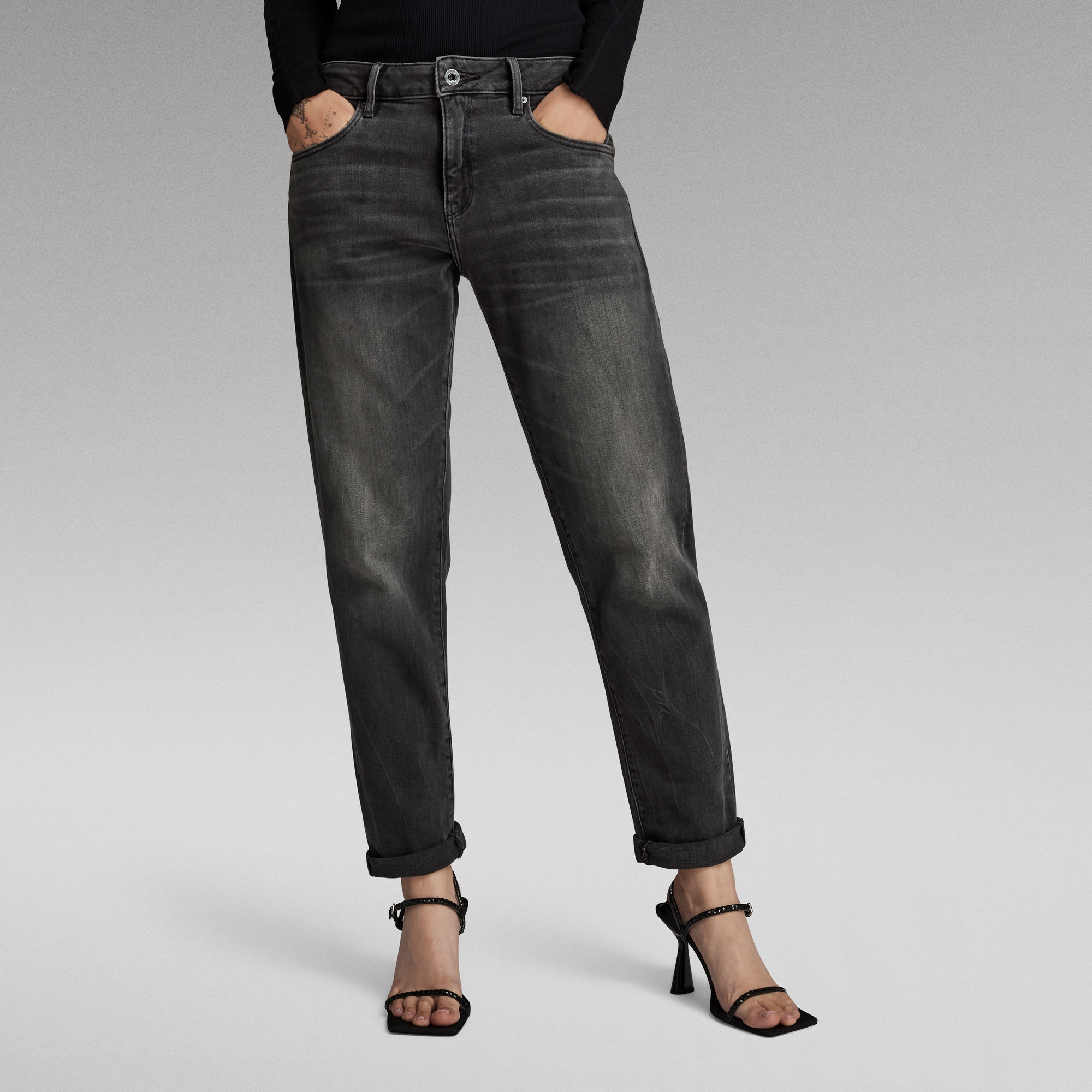 

Kate Boyfriend Jeans - Black - Women