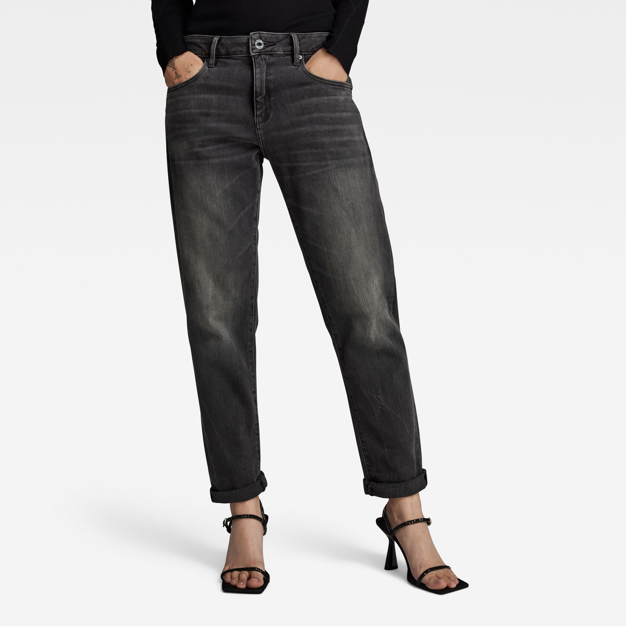 

Kate Boyfriend Jeans - Schwarz - Damen