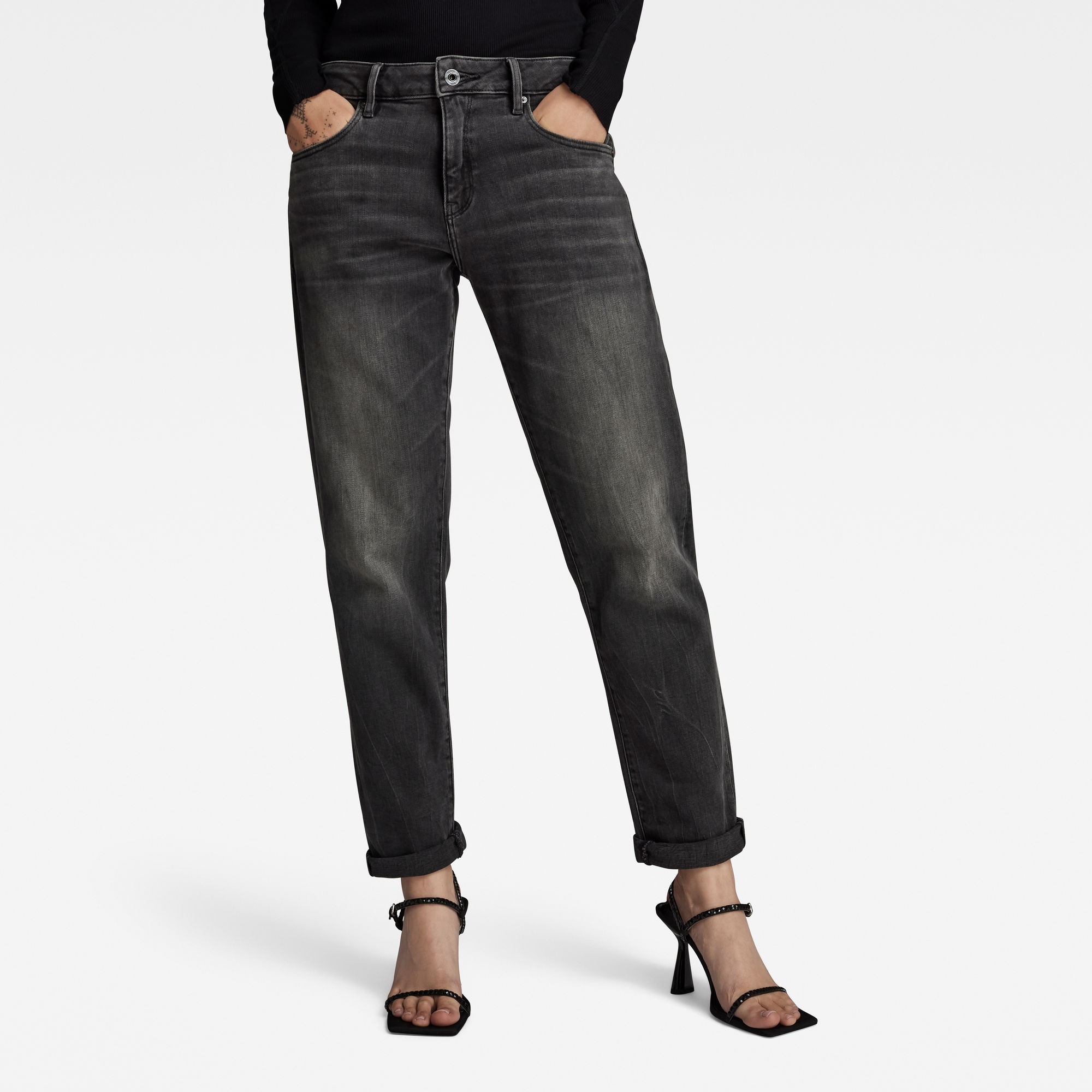 

Kate Boyfriend Jeans - Zwart - Dames