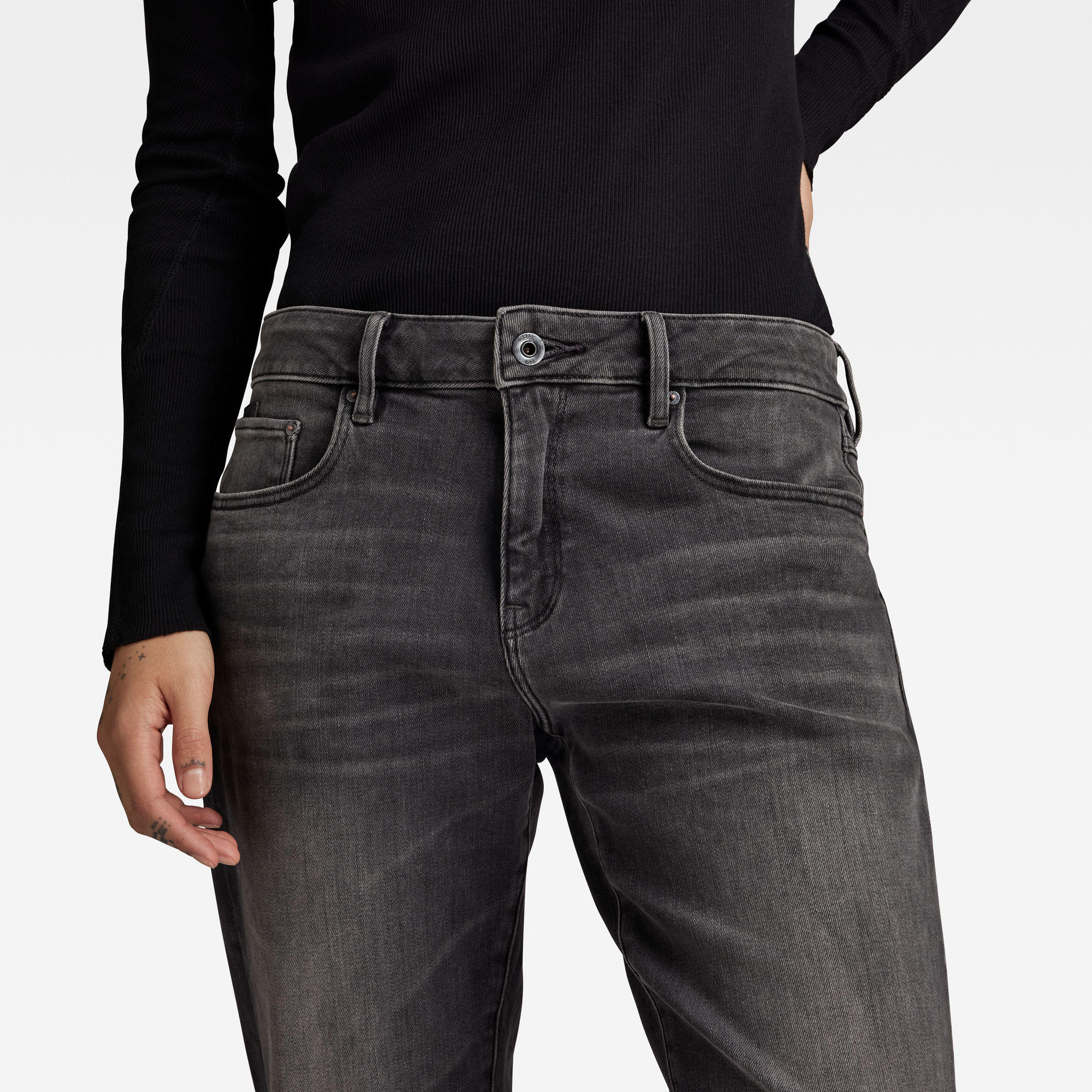 G-Star RAW Kate Boyfriend Jeans Zwart Dames