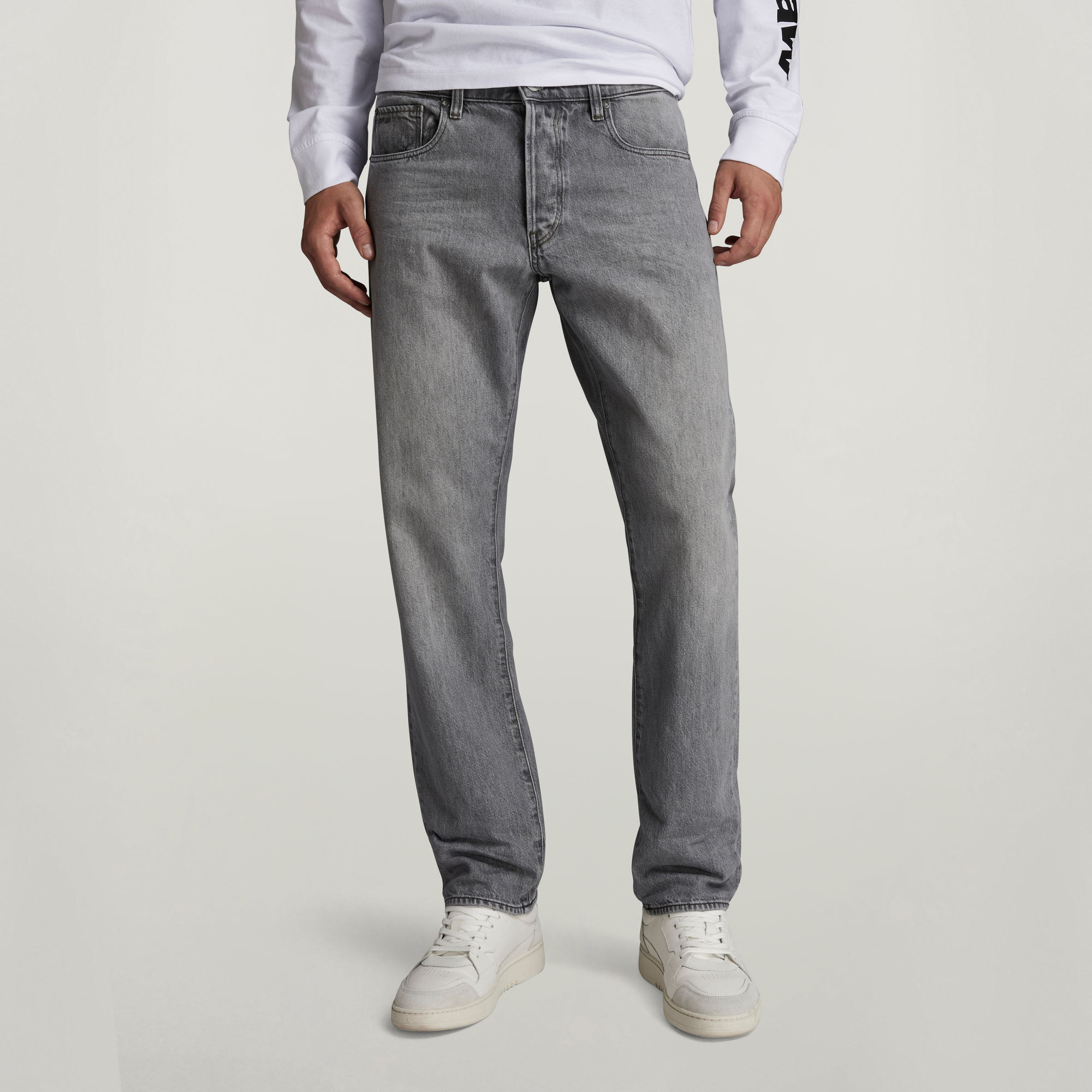 

3301 Straight Jeans - Grau - Herren