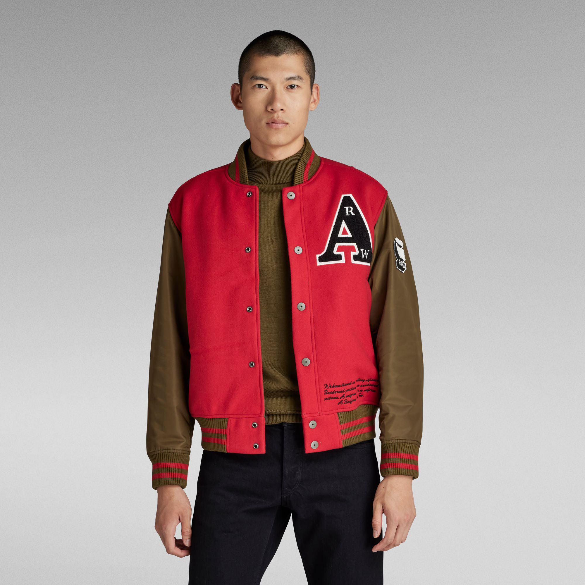 

Varsity Jacket - Red - Men