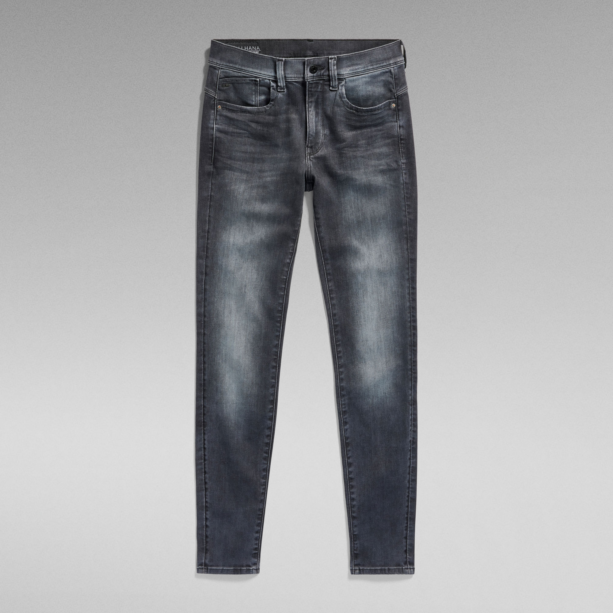 G-Star RAW Lhana High Super Skinny Jeans Grijs Dames