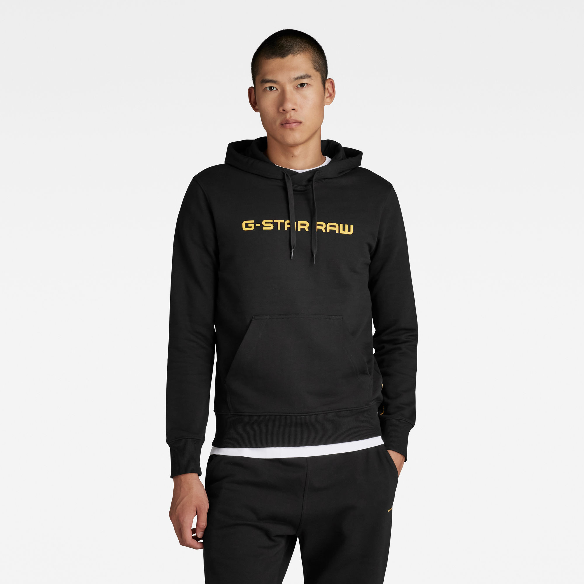 

Graphic Core Hooded Sweatshirt - Schwarz - Herren