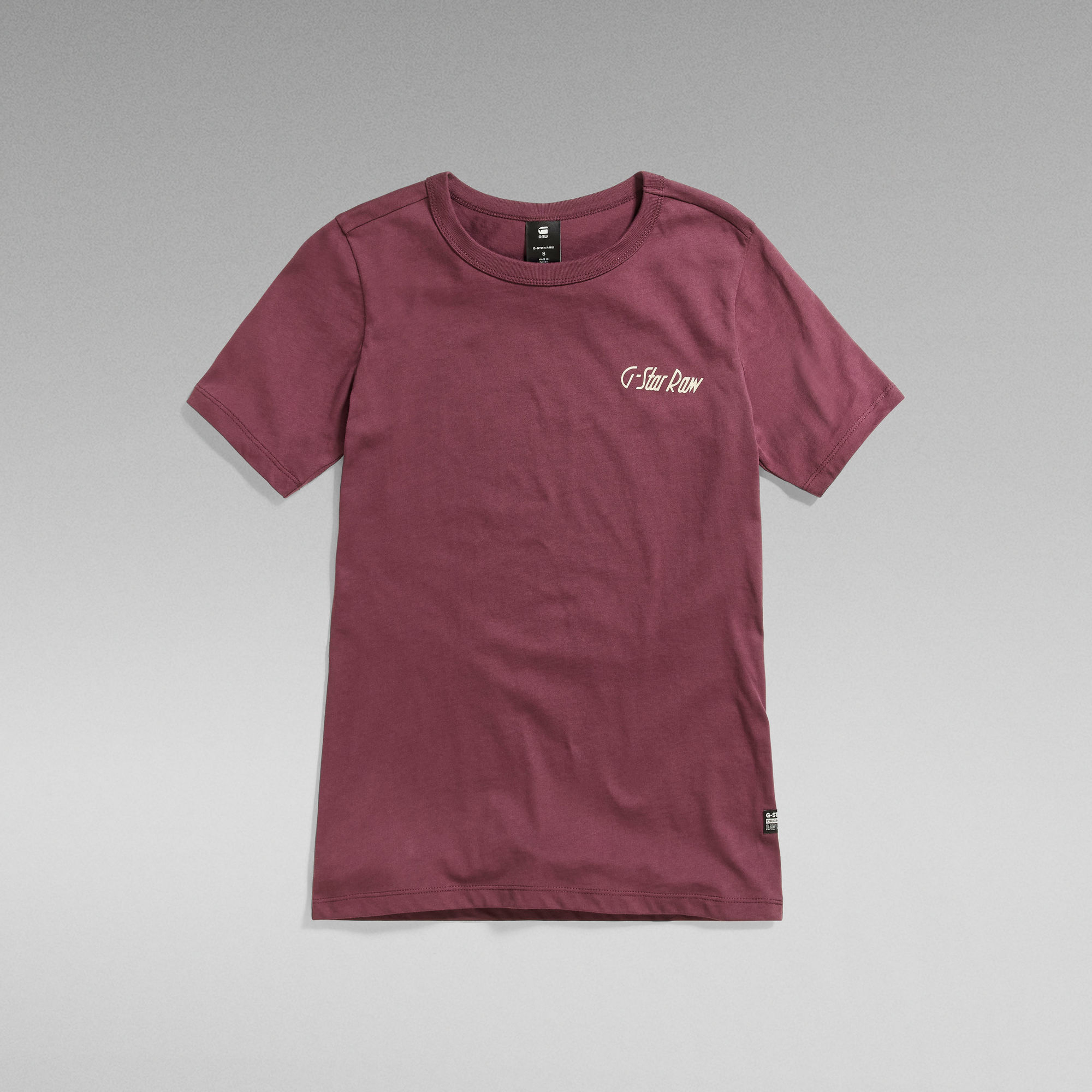 

Chest Graphic Optic Slim Top - Rot - Damen