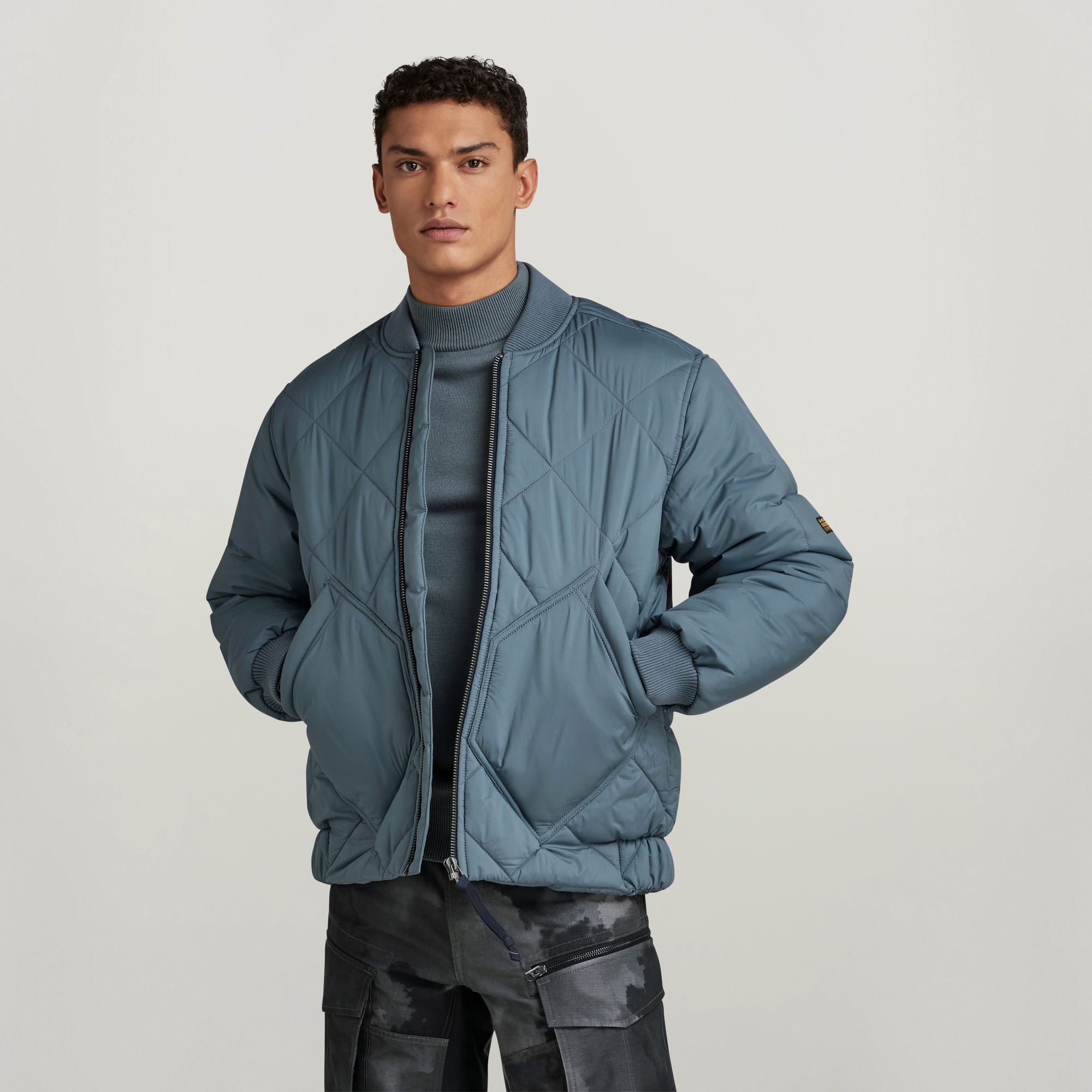 

Diamond Quality Bomberjacke - Grau - Herren