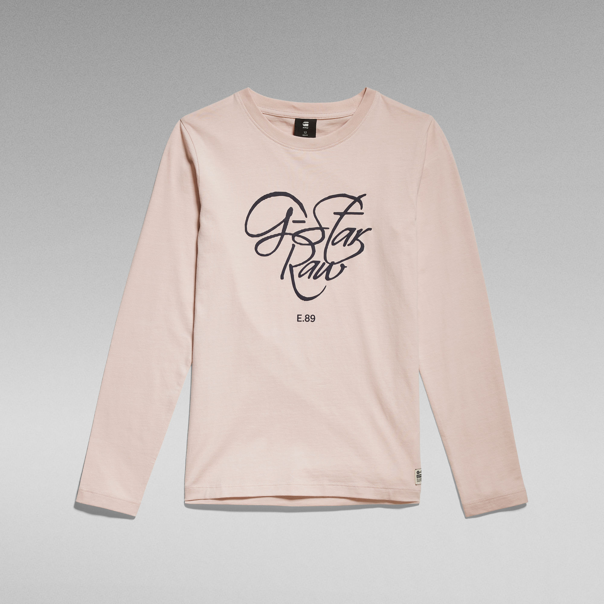 

Kids Long Sleeve T-Shirt Signature - Roze - meisjes