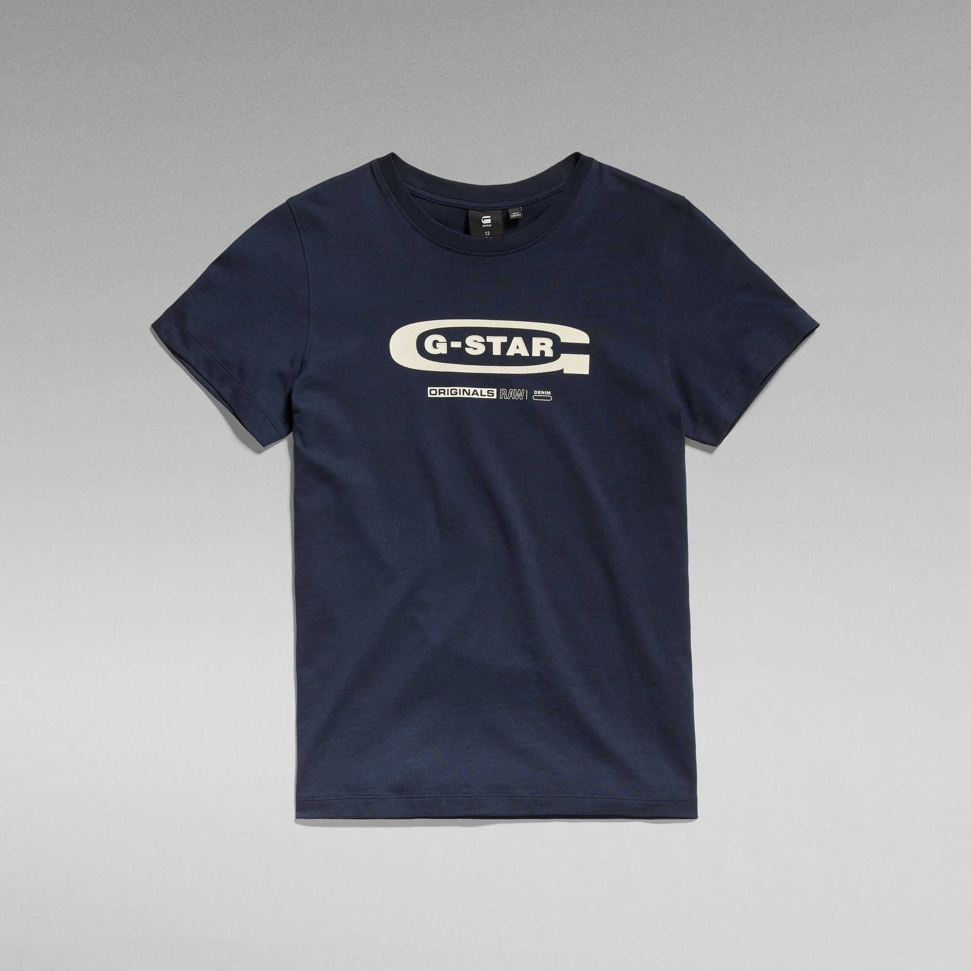 G-Star RAW Kids T-Shirt G-Star Graphic Donkerblauw jongens