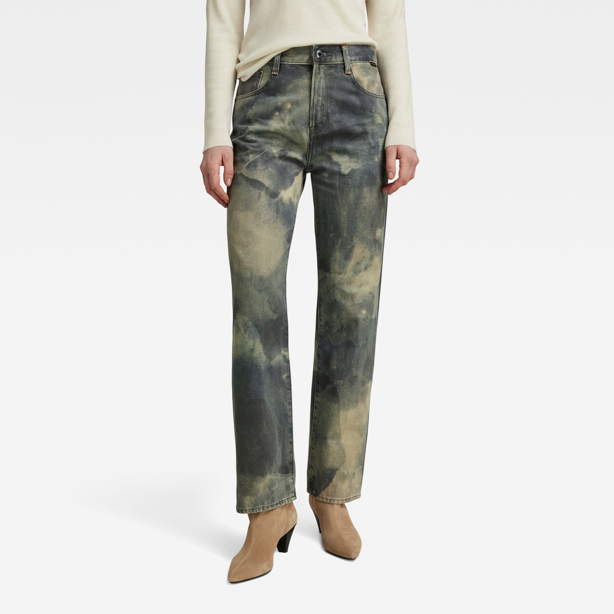

Viktoria High Straight Jeans - Meerkleurig - Dames
