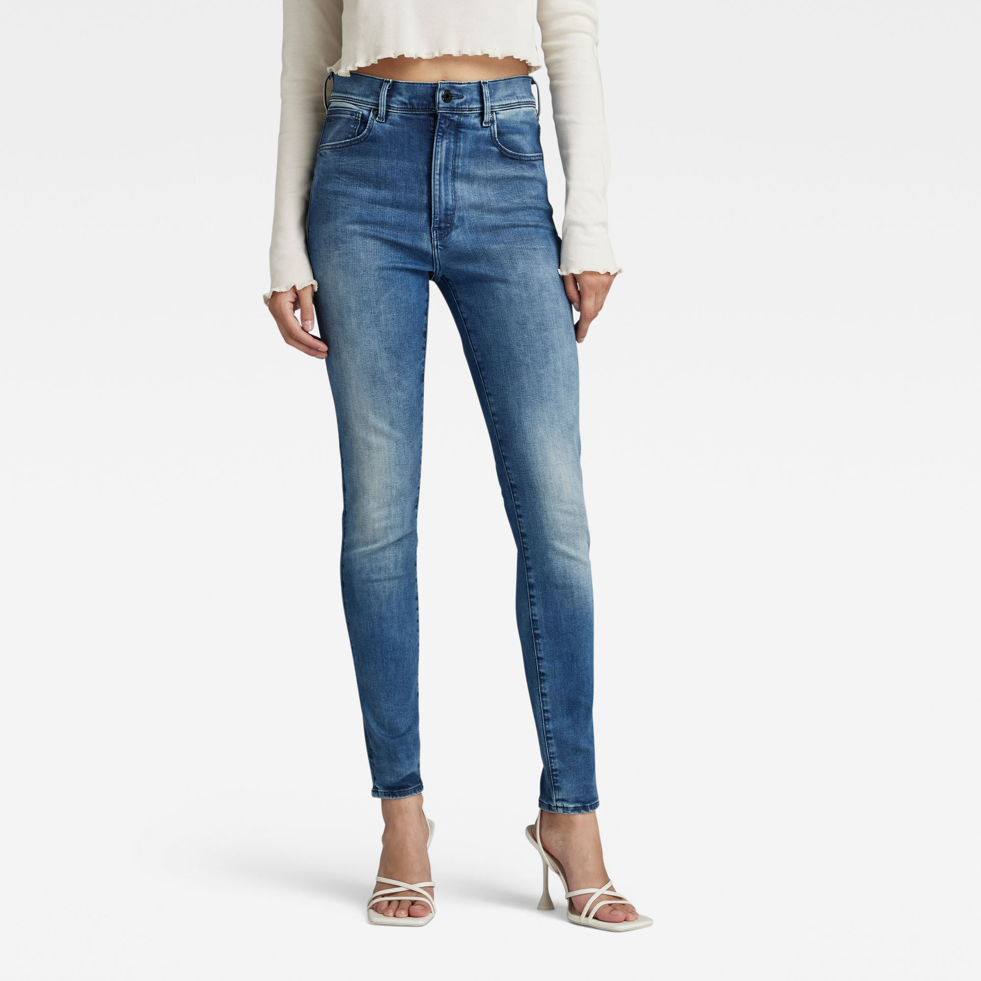 

Kafey Skinny Jeans - Mittelblau - Damen